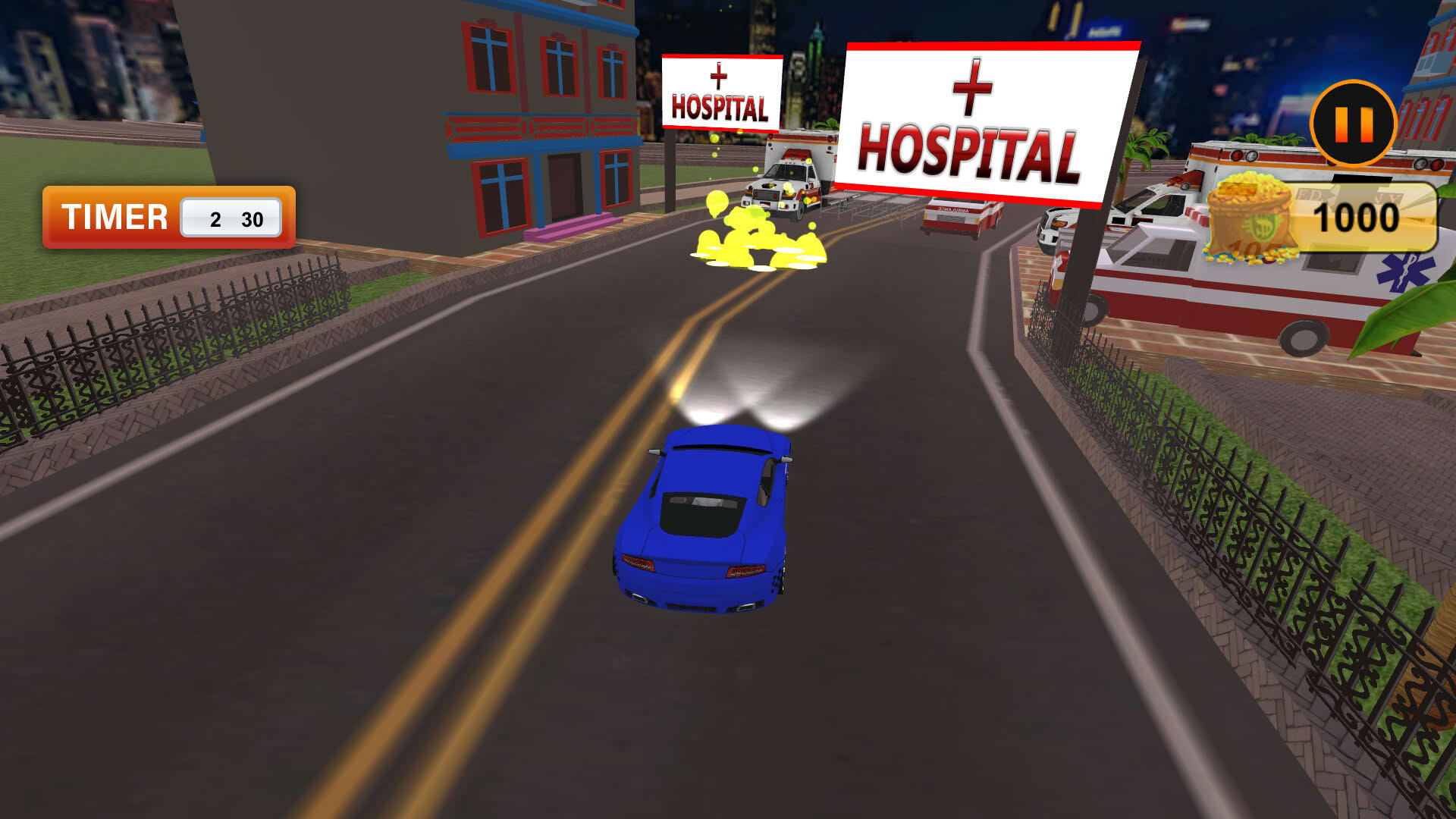 Screenshot for Lunatic Taxi Driver