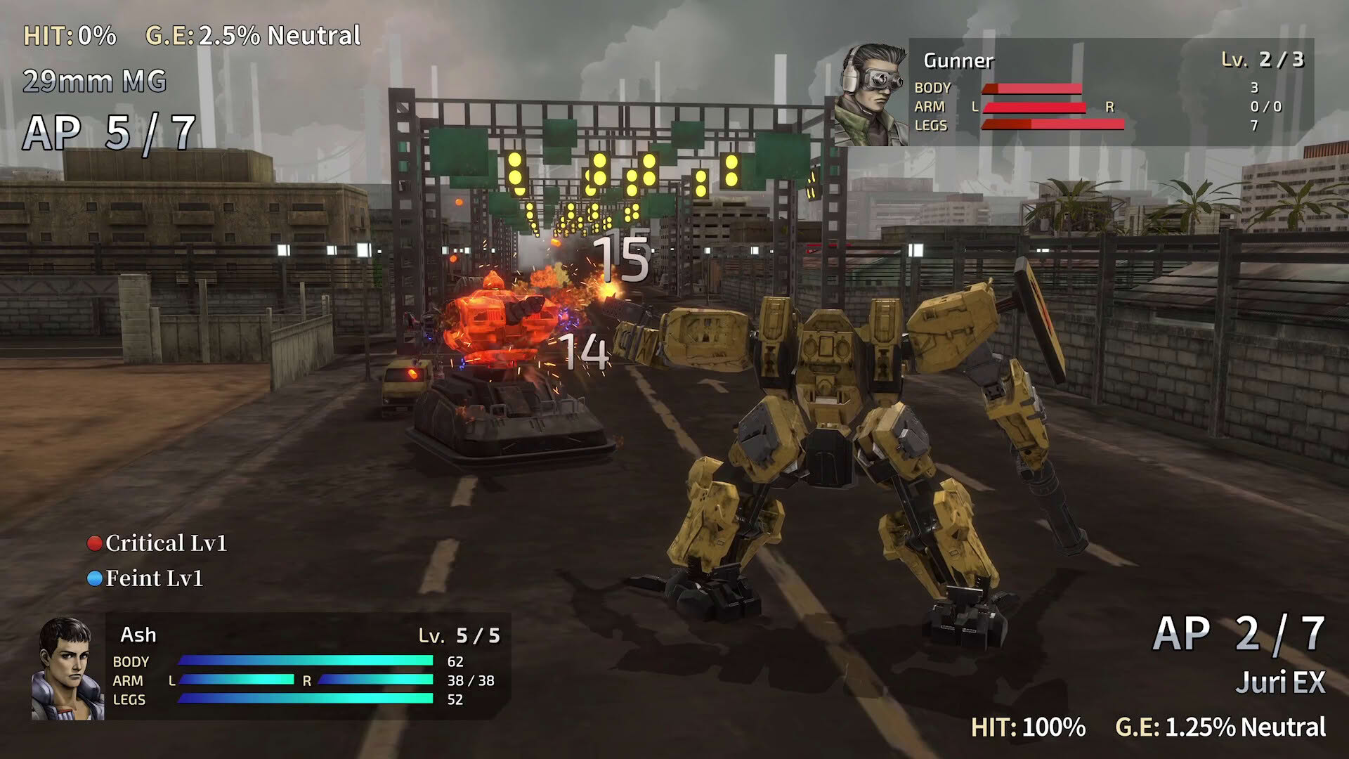Screenshot for Front Mission 2: Remake
