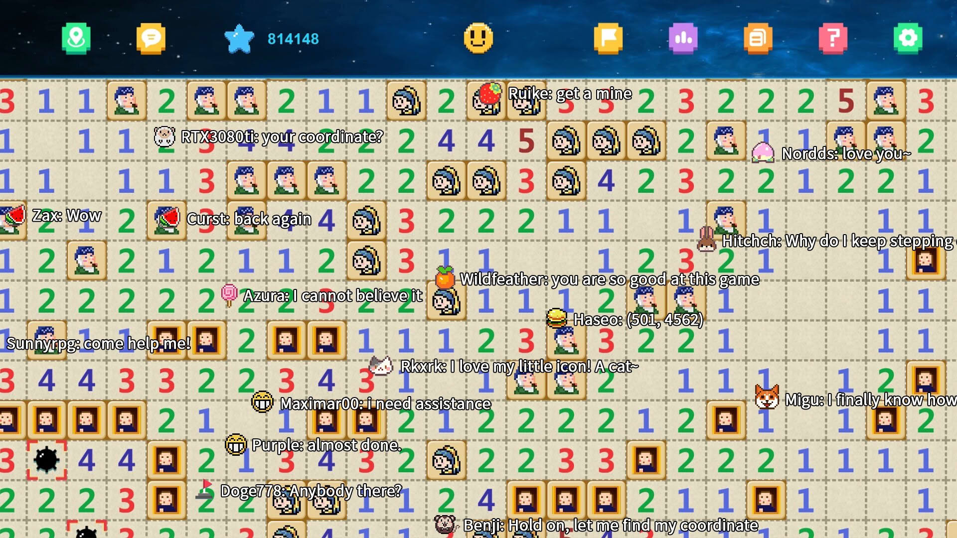 Screenshot for Let's Minesweeper