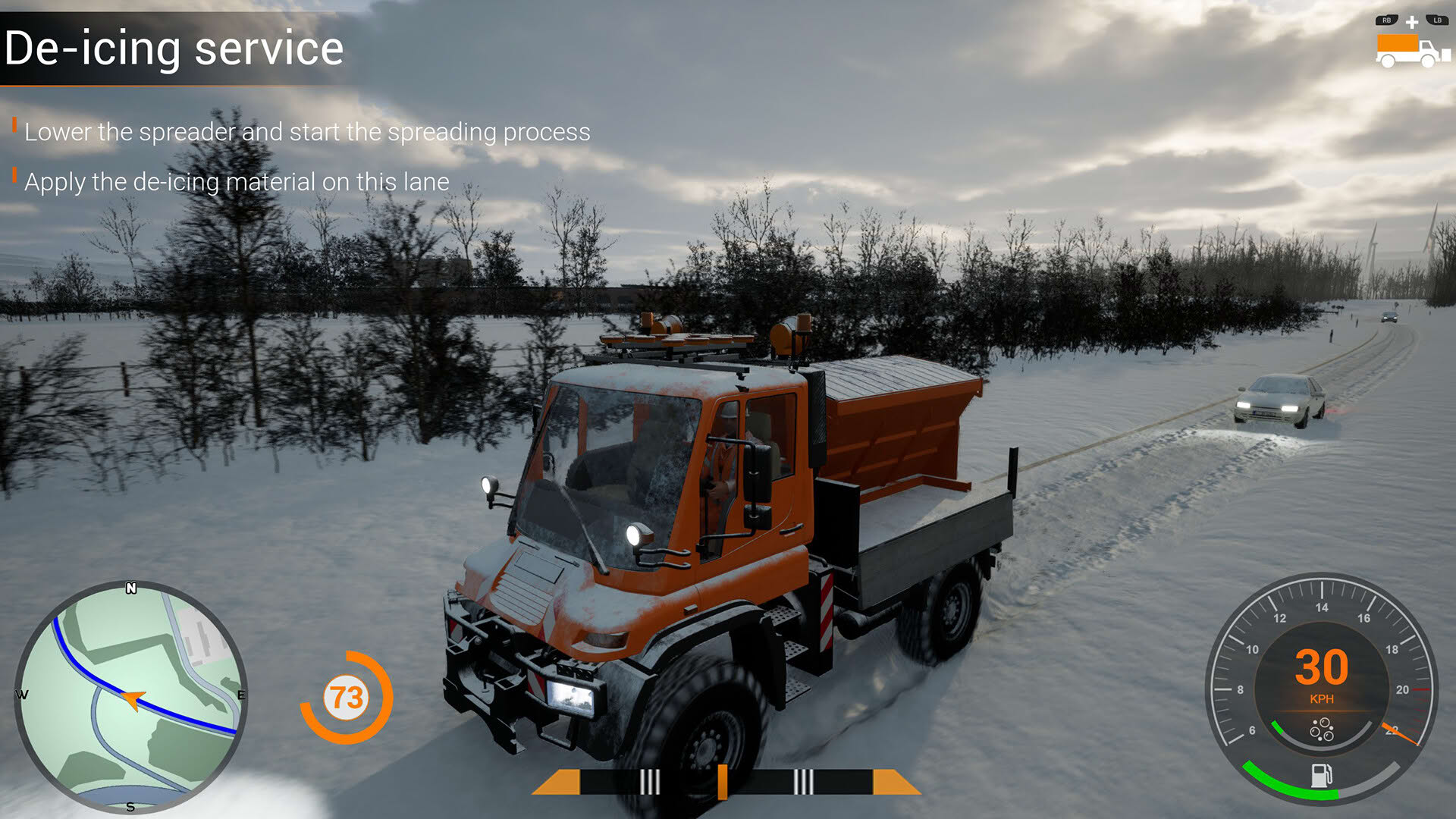 Screenshot for Road Maintenance Simulator 2: Winter Services
