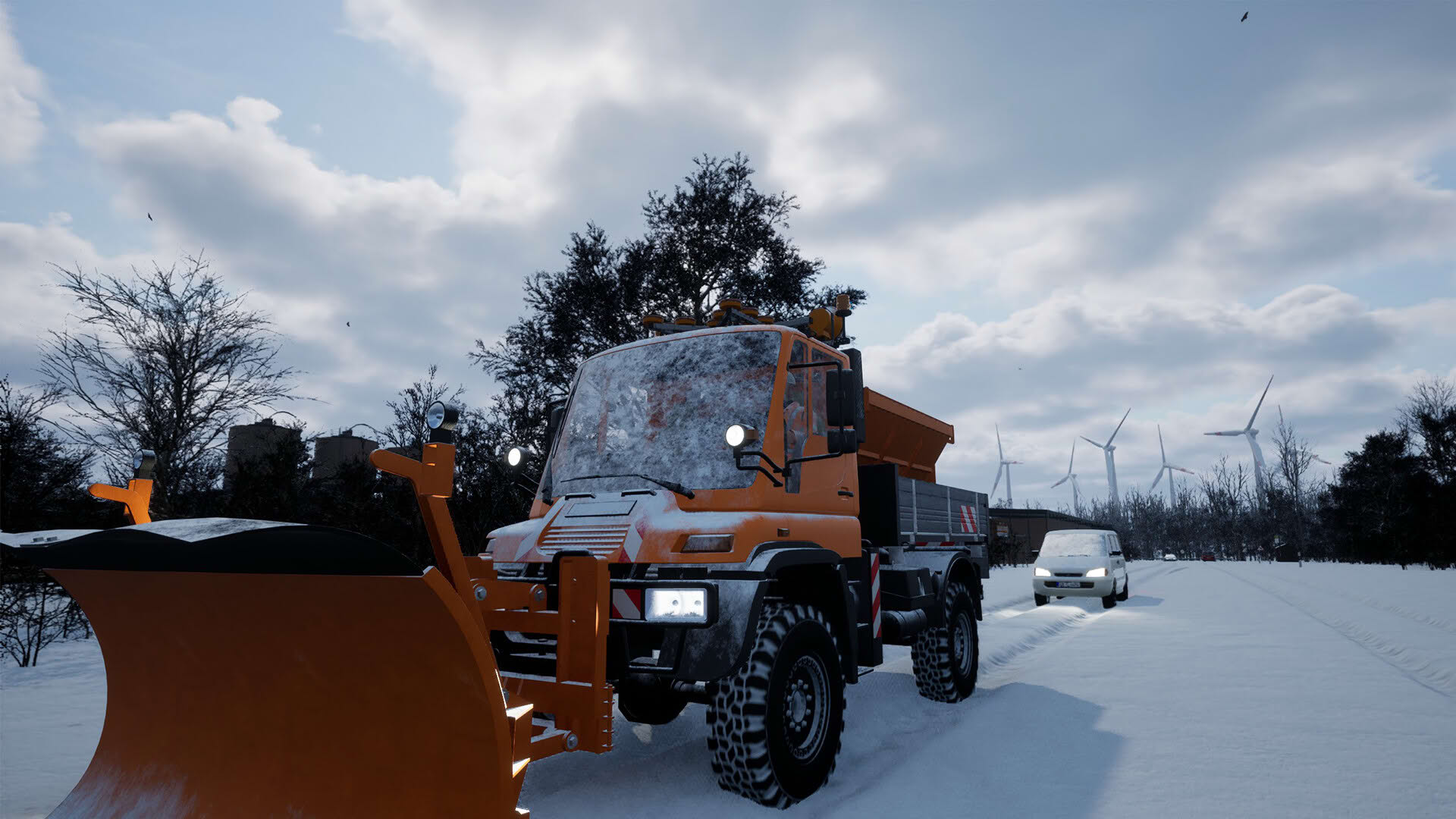 Screenshot for Road Maintenance Simulator 2: Winter Services