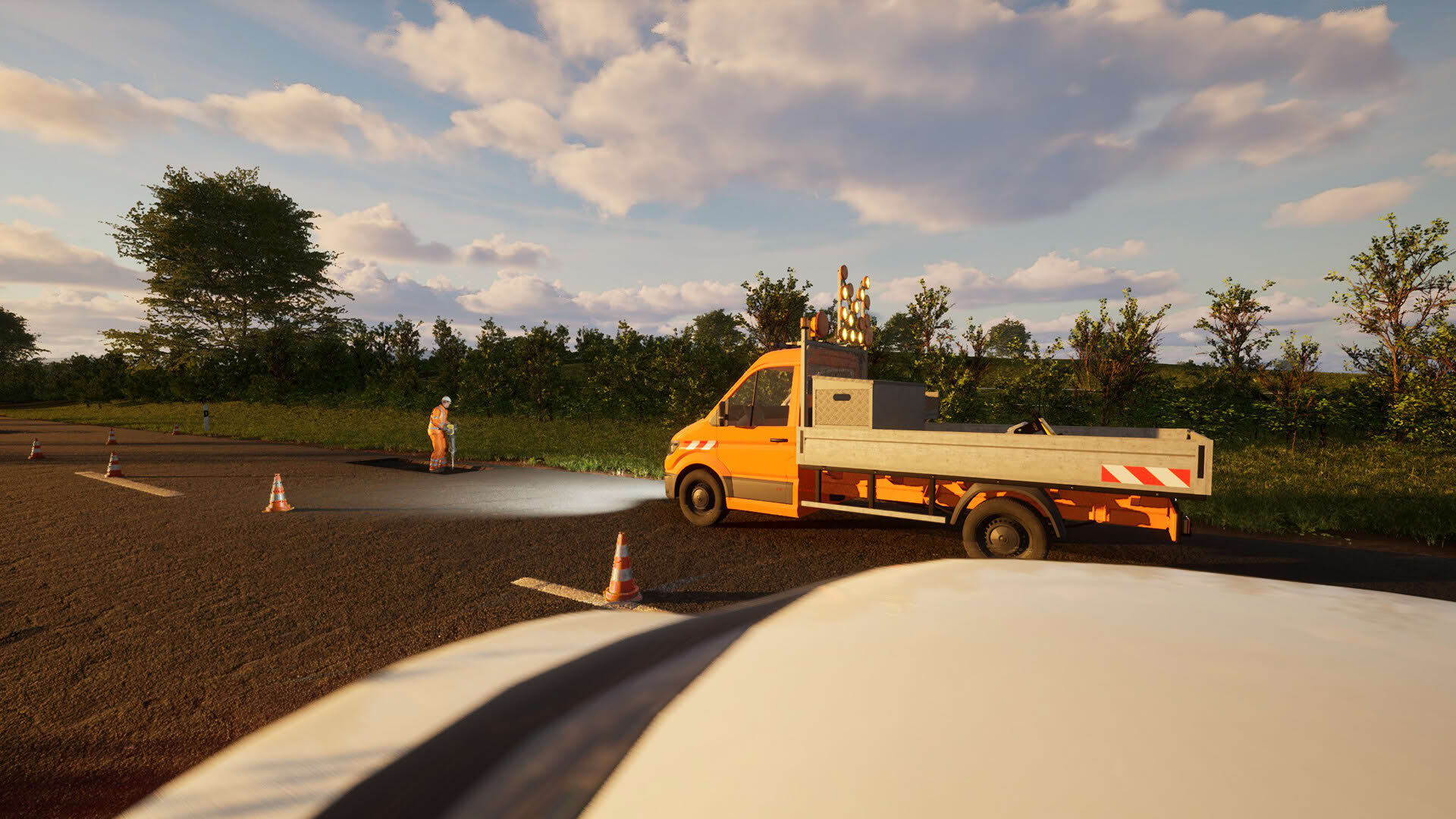 Screenshot for Road Maintenance Simulator 2: Winter Services