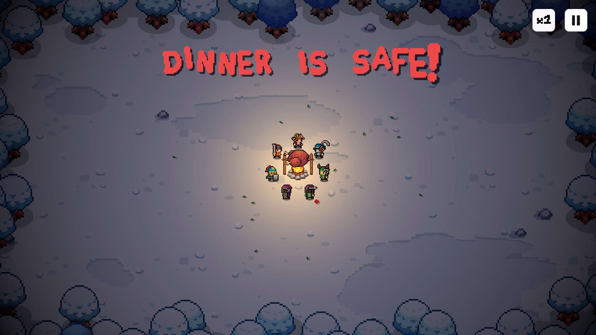 Screenshot for Dinner Defenders