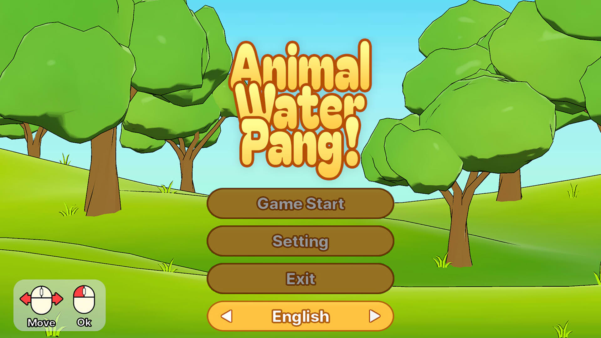 Screenshot for Animal Water Pang!