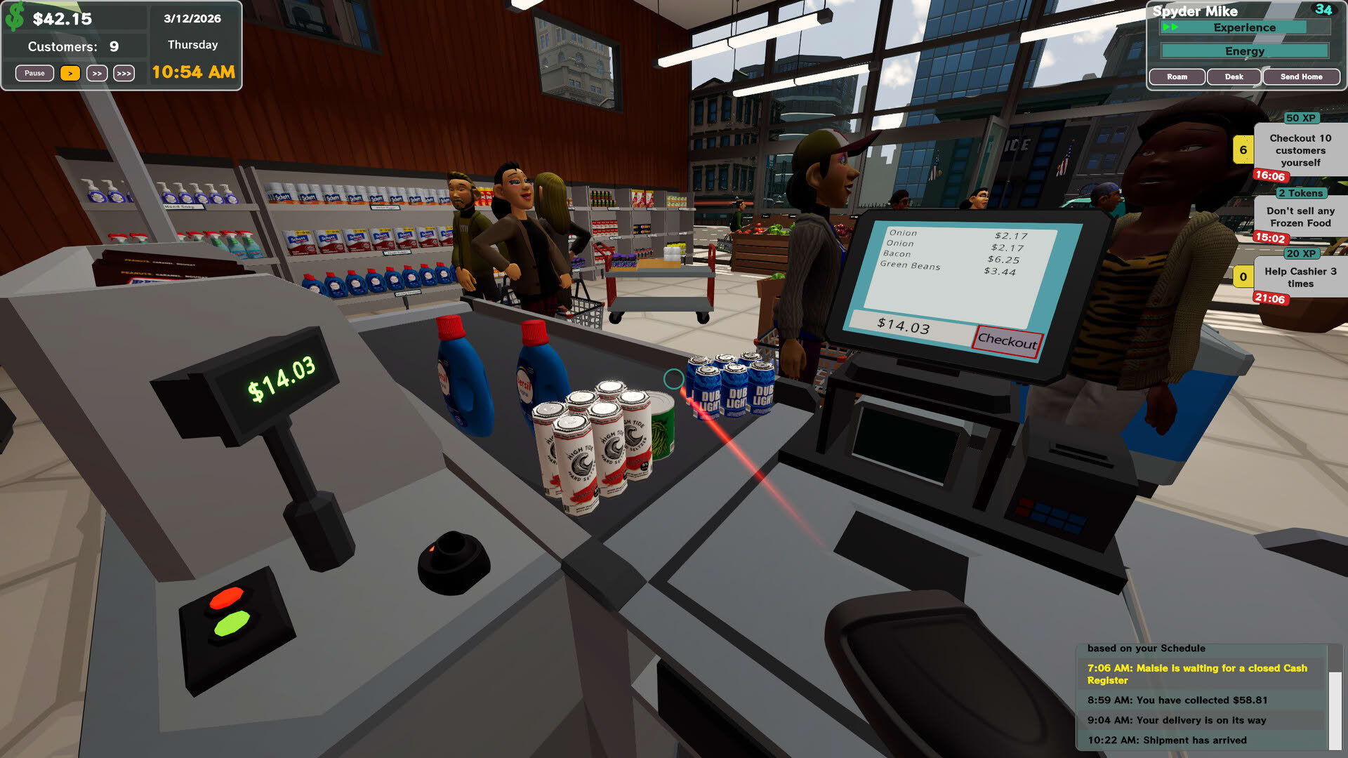 Screenshot for Grocery Store Tycoon