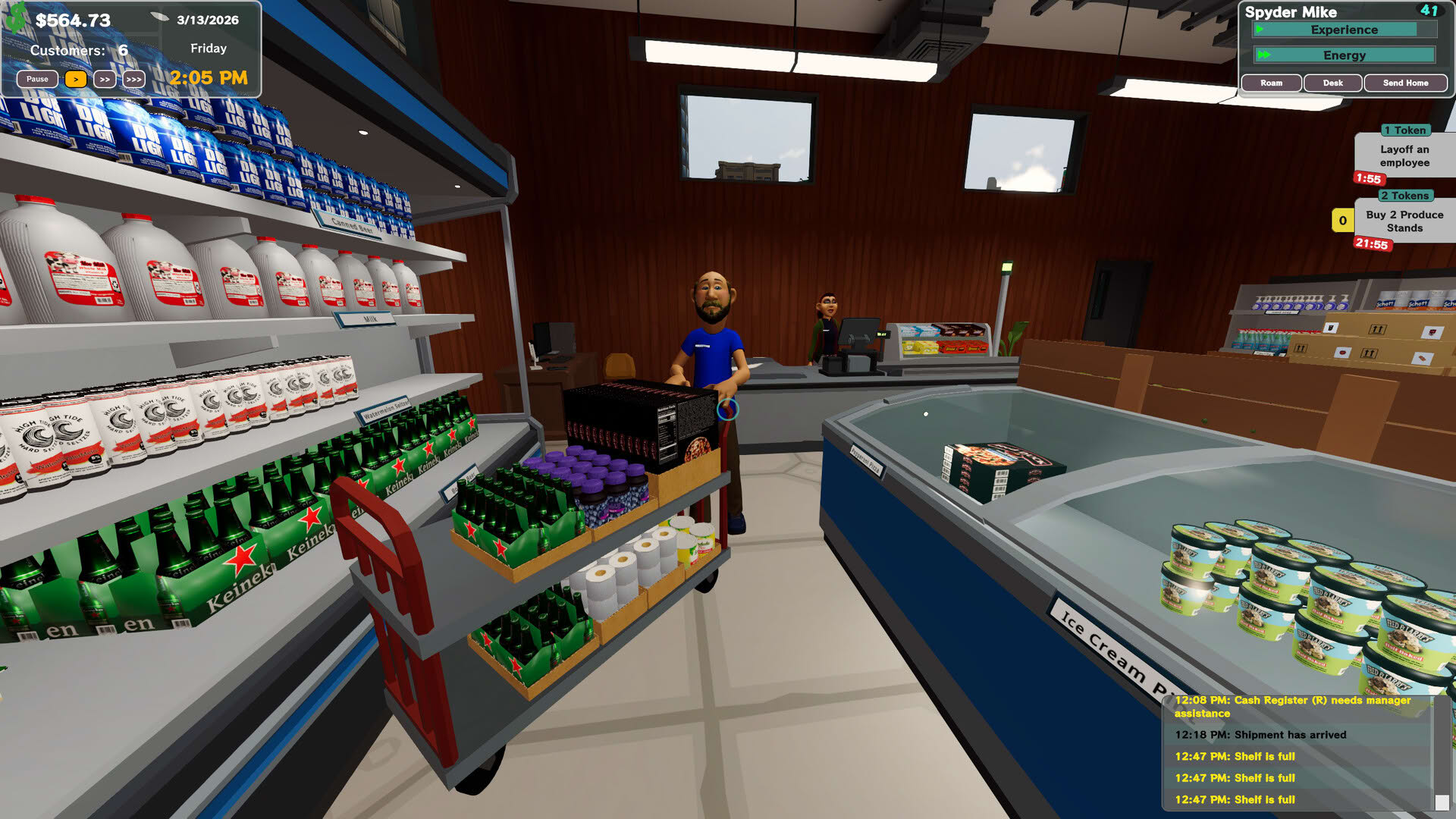 Screenshot for Grocery Store Tycoon