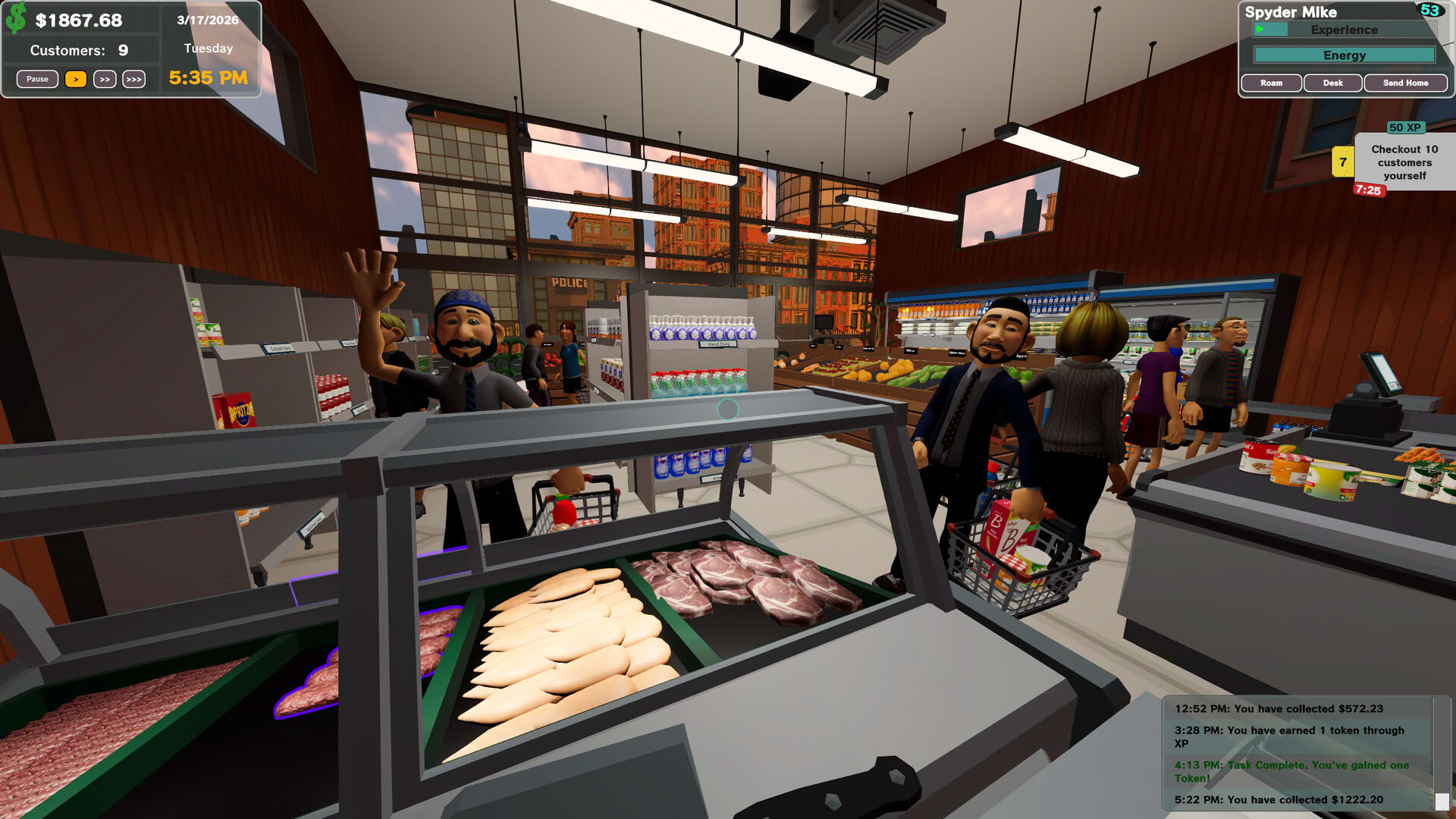 Screenshot for Grocery Store Tycoon