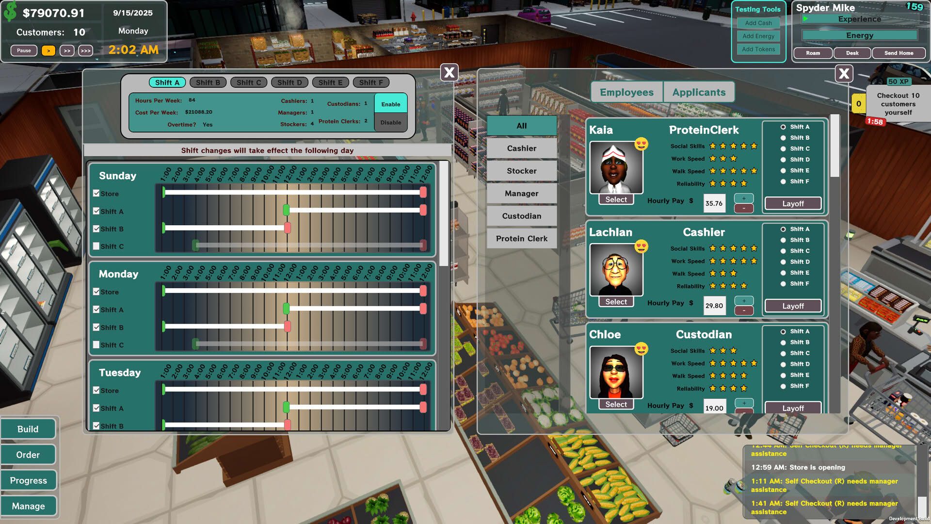 Screenshot for Grocery Store Tycoon