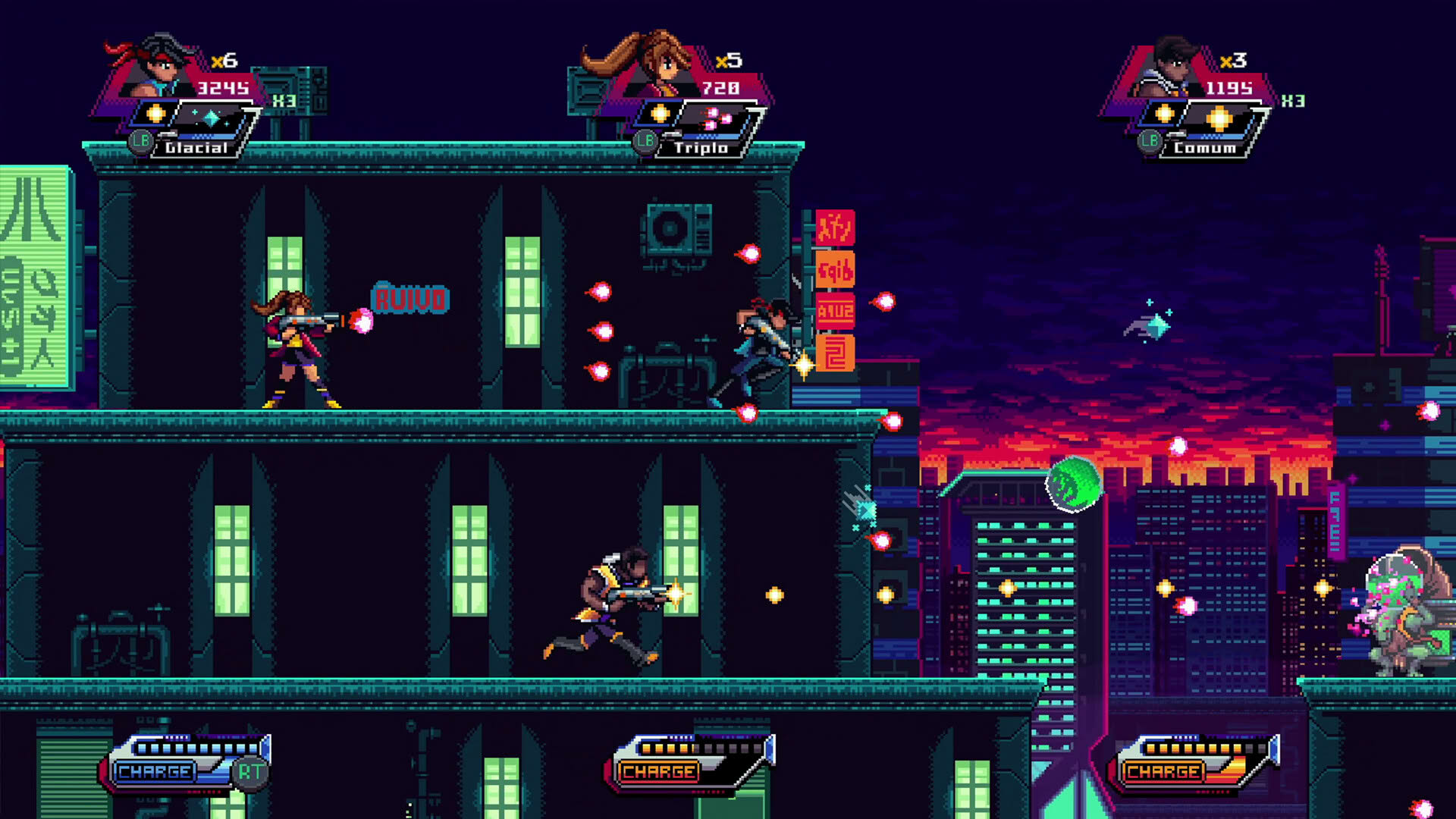 Screenshot for Alien Strike: Blasting the Intruders