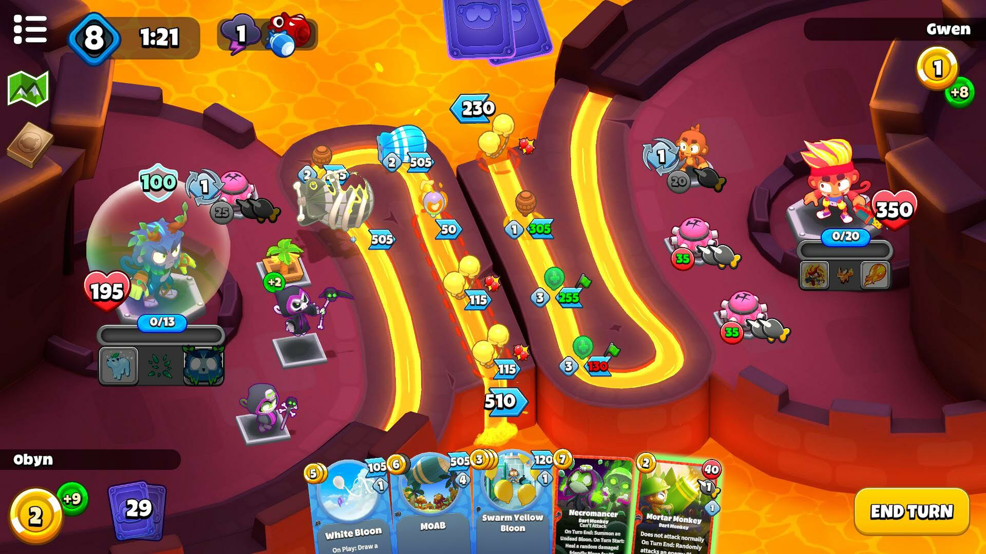 Screenshot for Bloons Card Storm