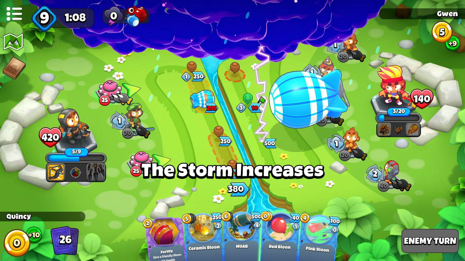 Screenshot for Bloons Card Storm