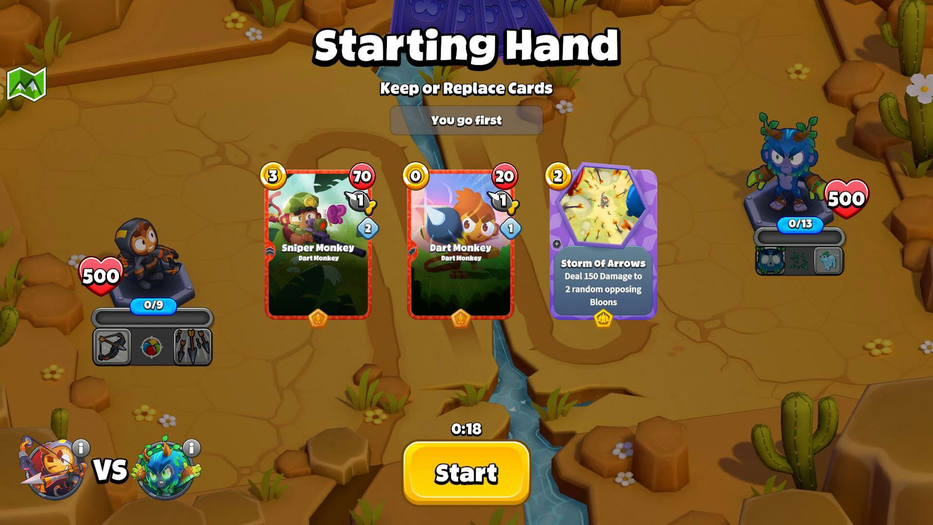 Screenshot for Bloons Card Storm