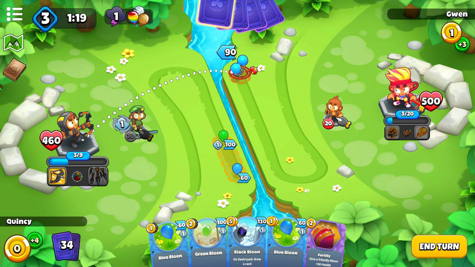 Screenshot for Bloons Card Storm
