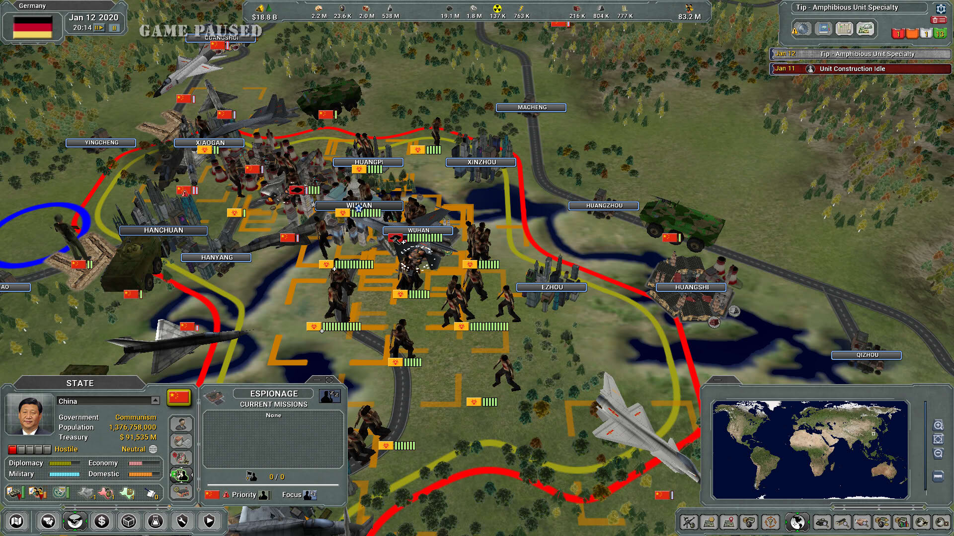 Screenshot for Supreme Ruler Global Outbreak