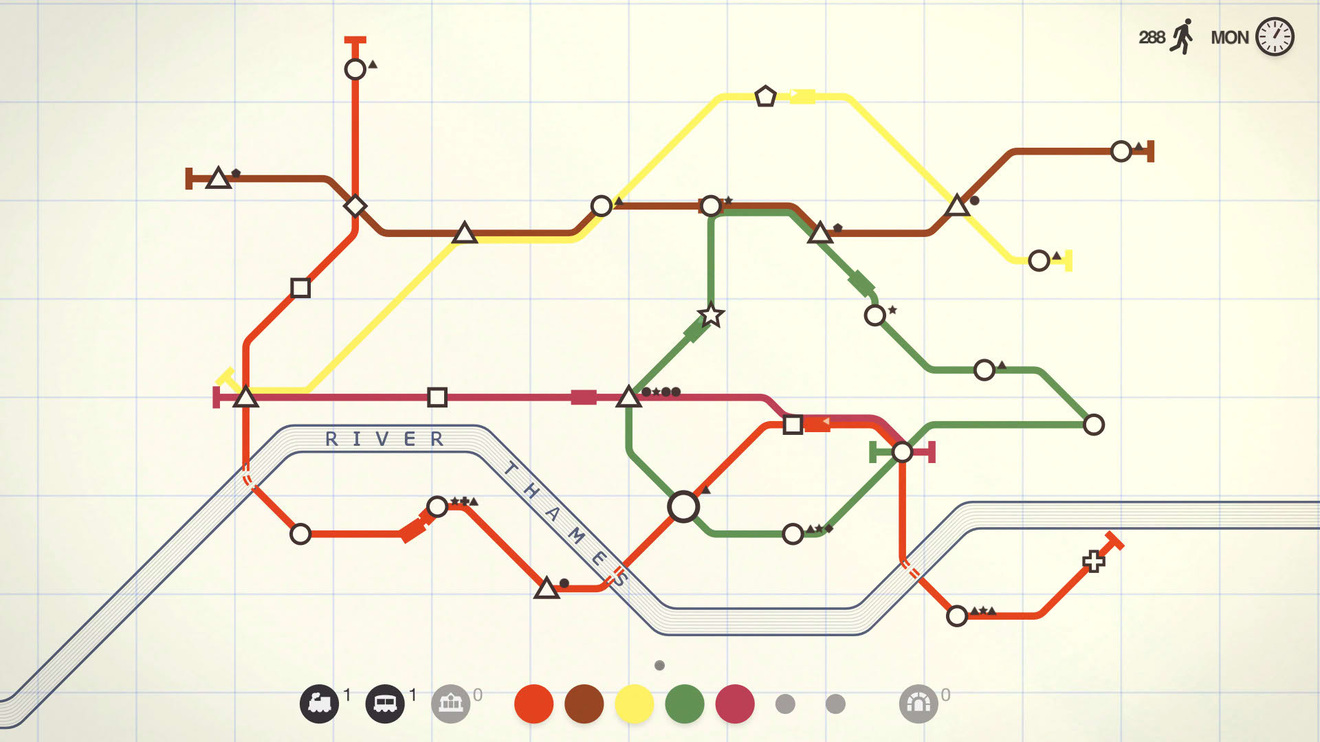 Screenshot for Mini Metro