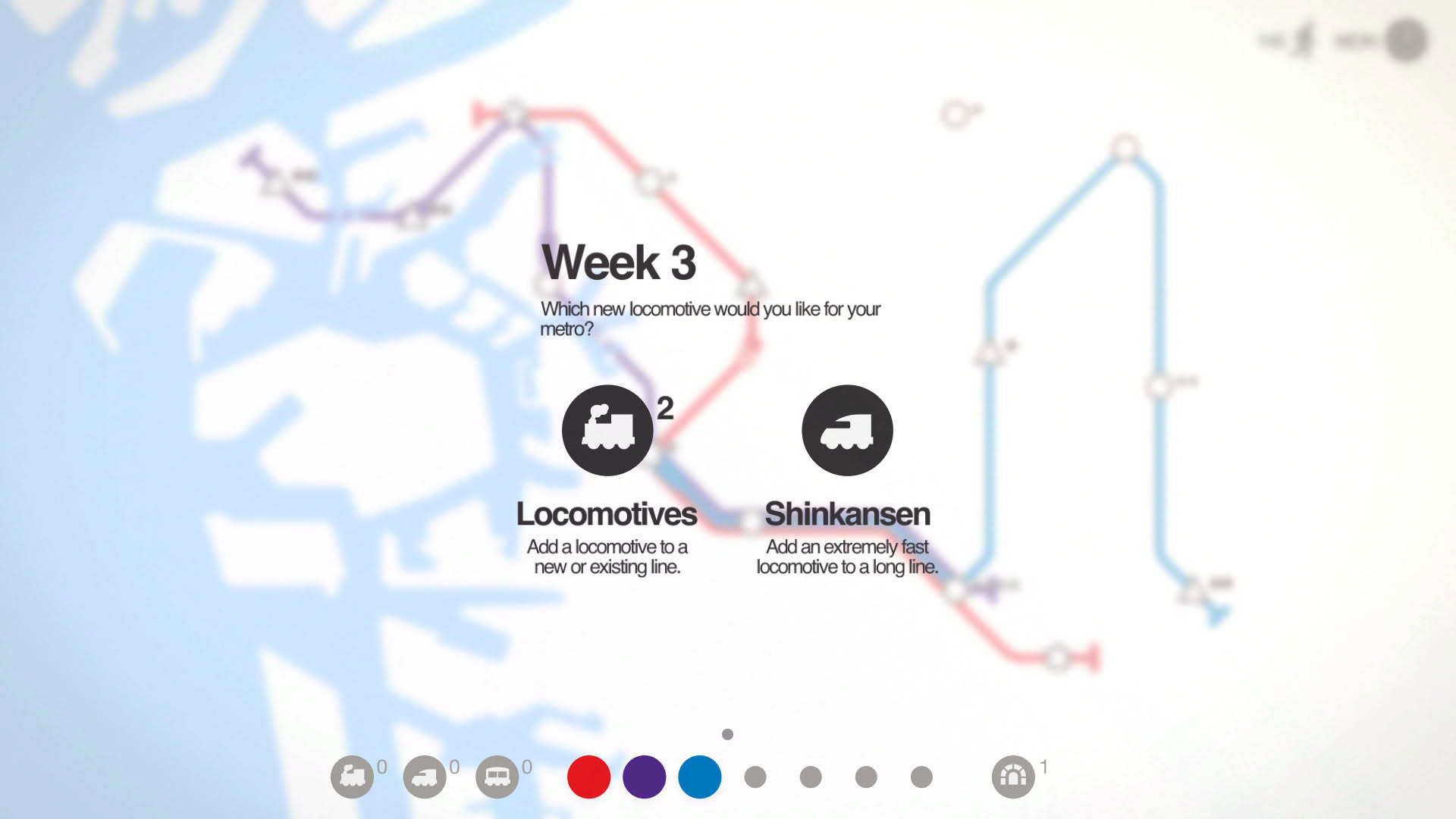 Screenshot for Mini Metro