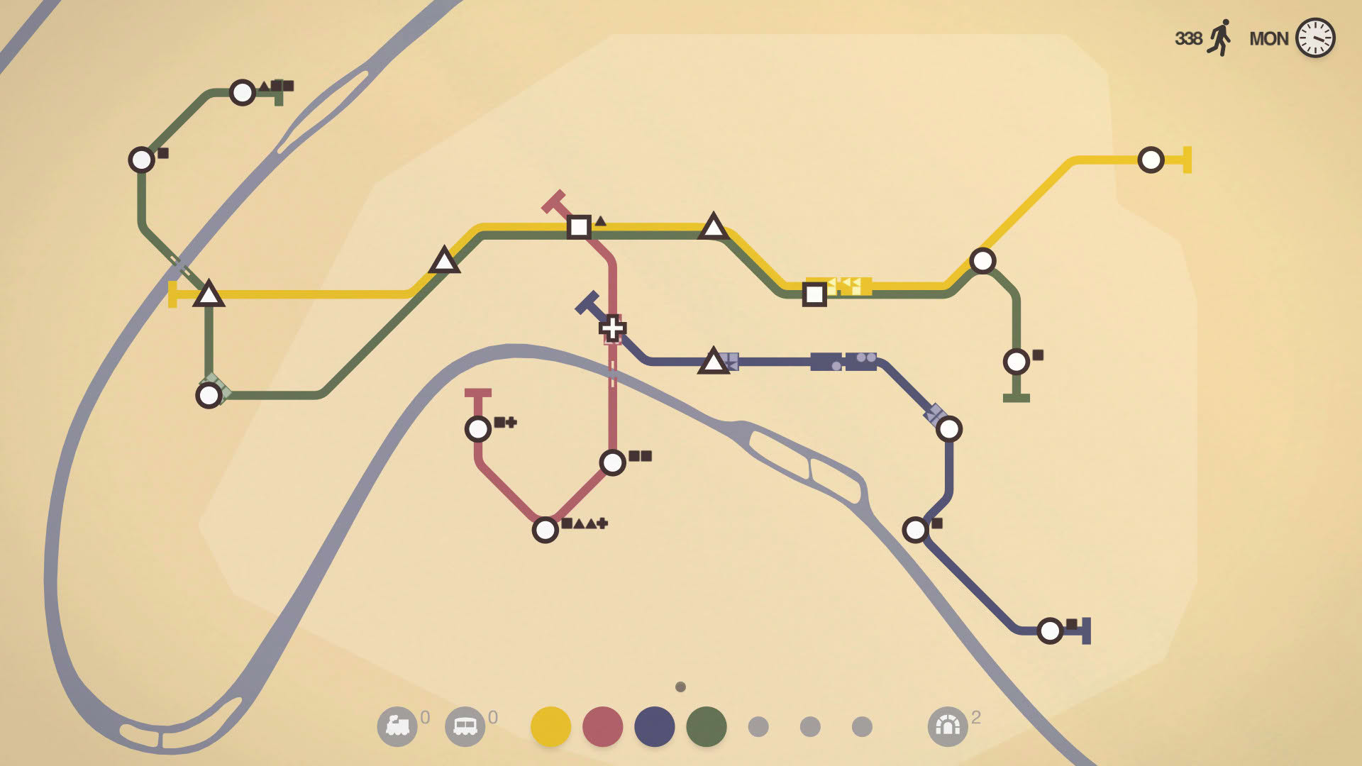 Screenshot for Mini Metro
