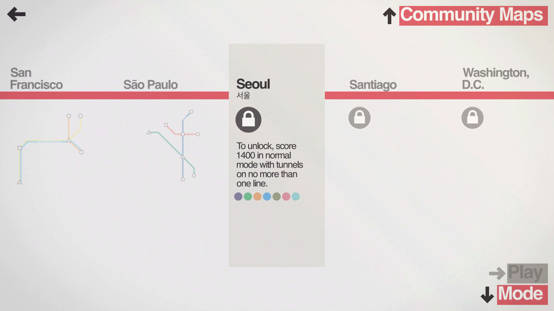 Screenshot for Mini Metro