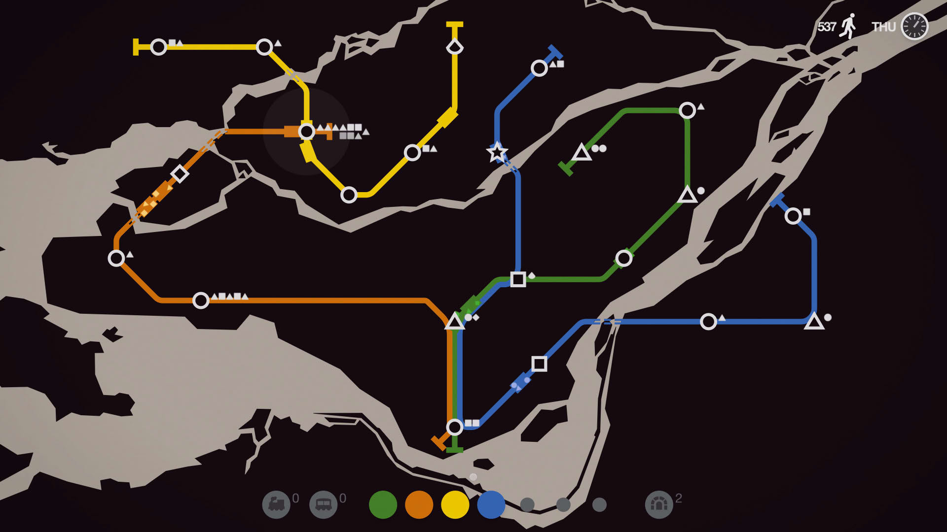 Screenshot for Mini Metro