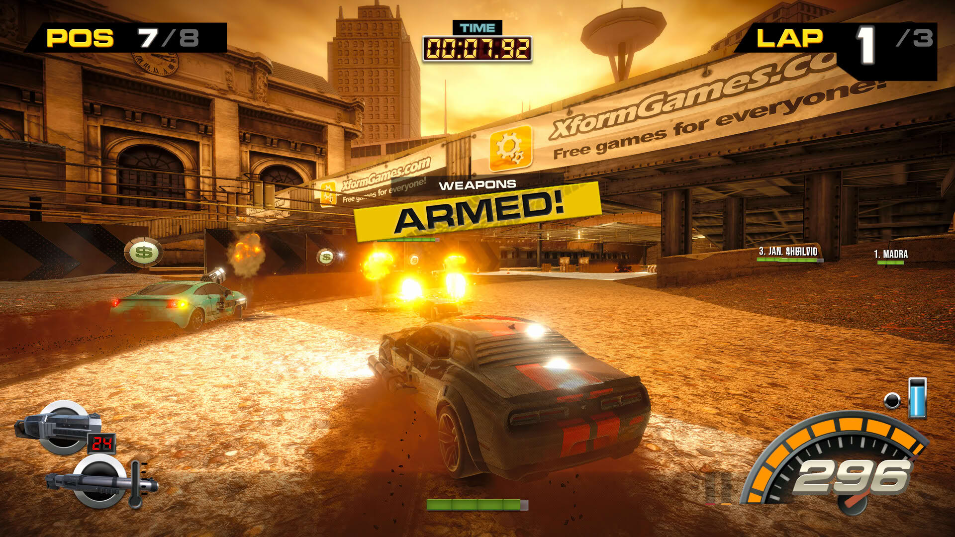 Screenshot for Burnin' Rubber 6