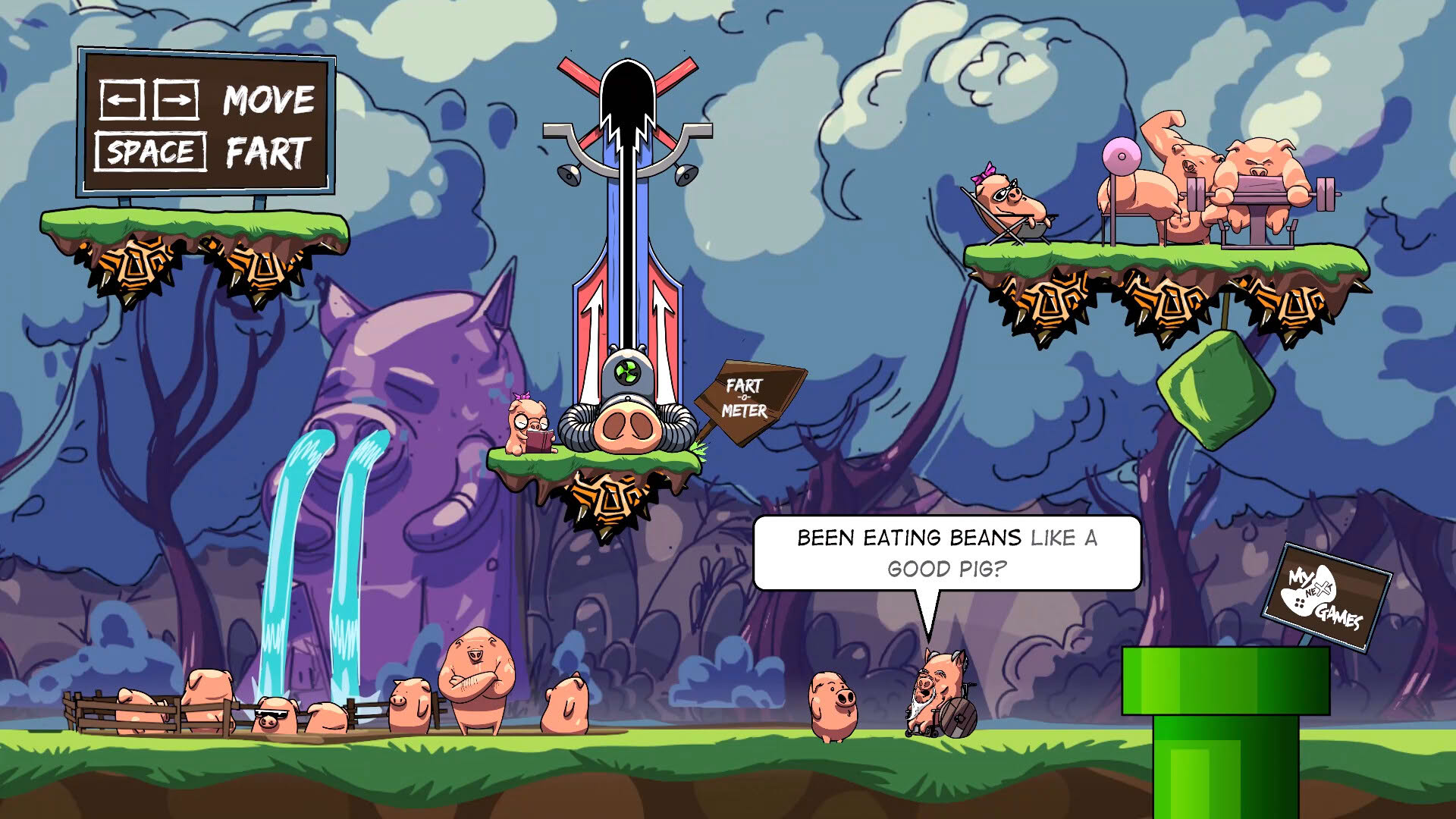 Screenshot for Tales From The Arcade: Fartmania