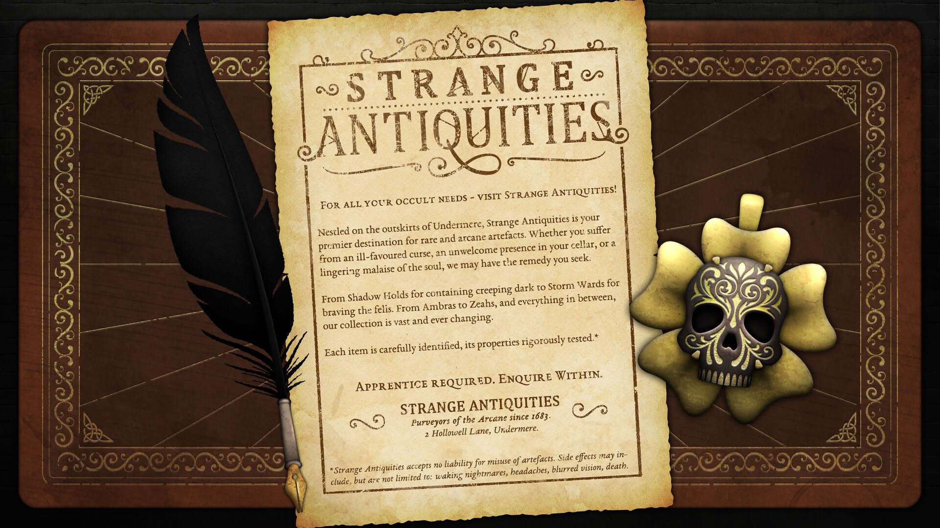 Screenshot for Strange Antiquities