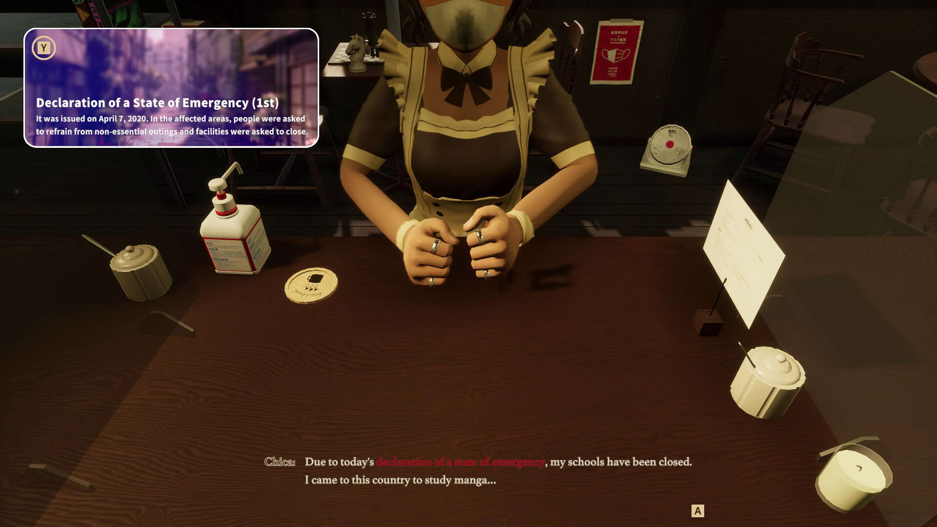 Screenshot for Tokyo Coffee: Grinding in the Pandemic