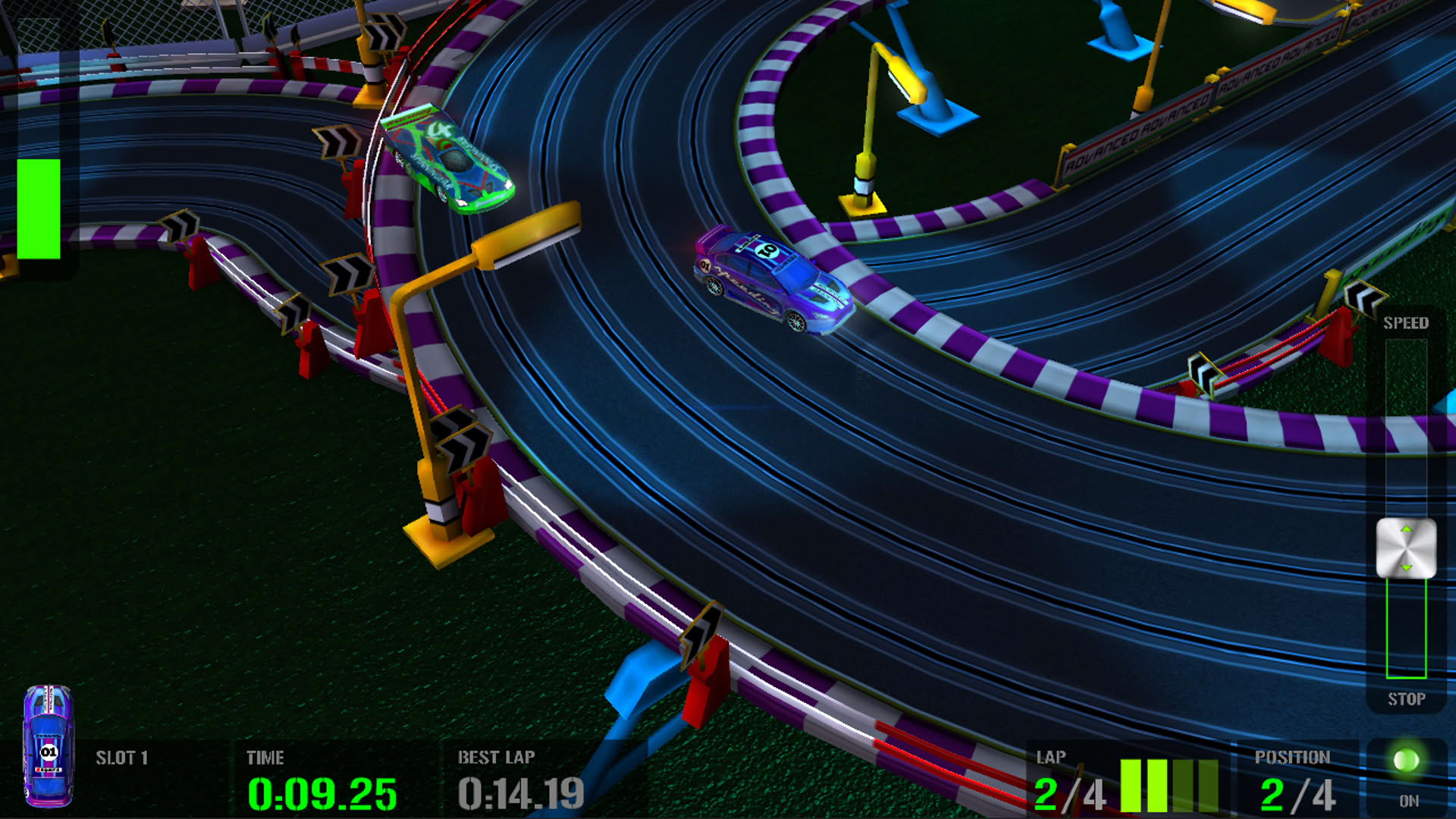 Screenshot for HTR+ Slot Car Simulation