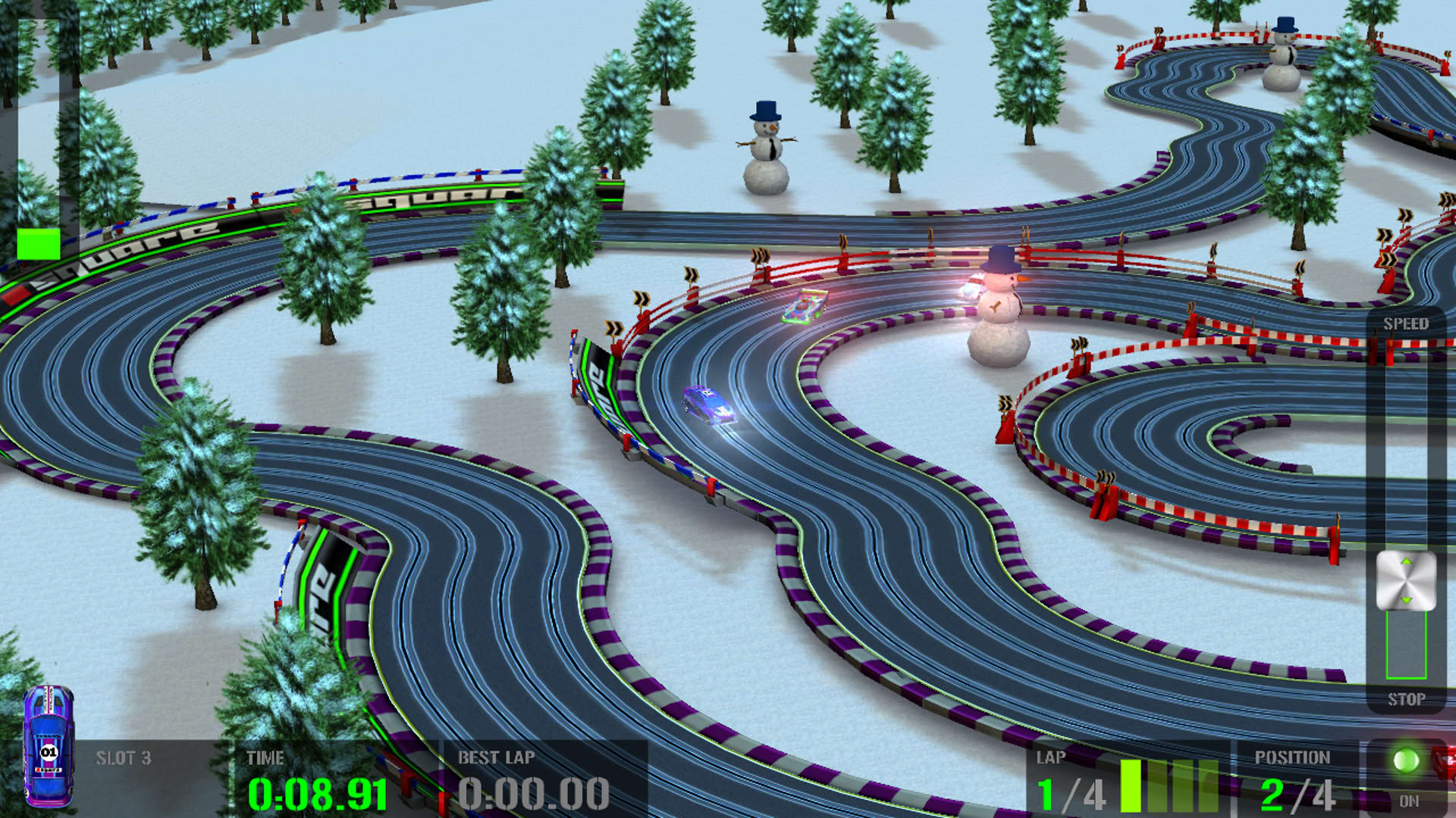 Screenshot for HTR+ Slot Car Simulation
