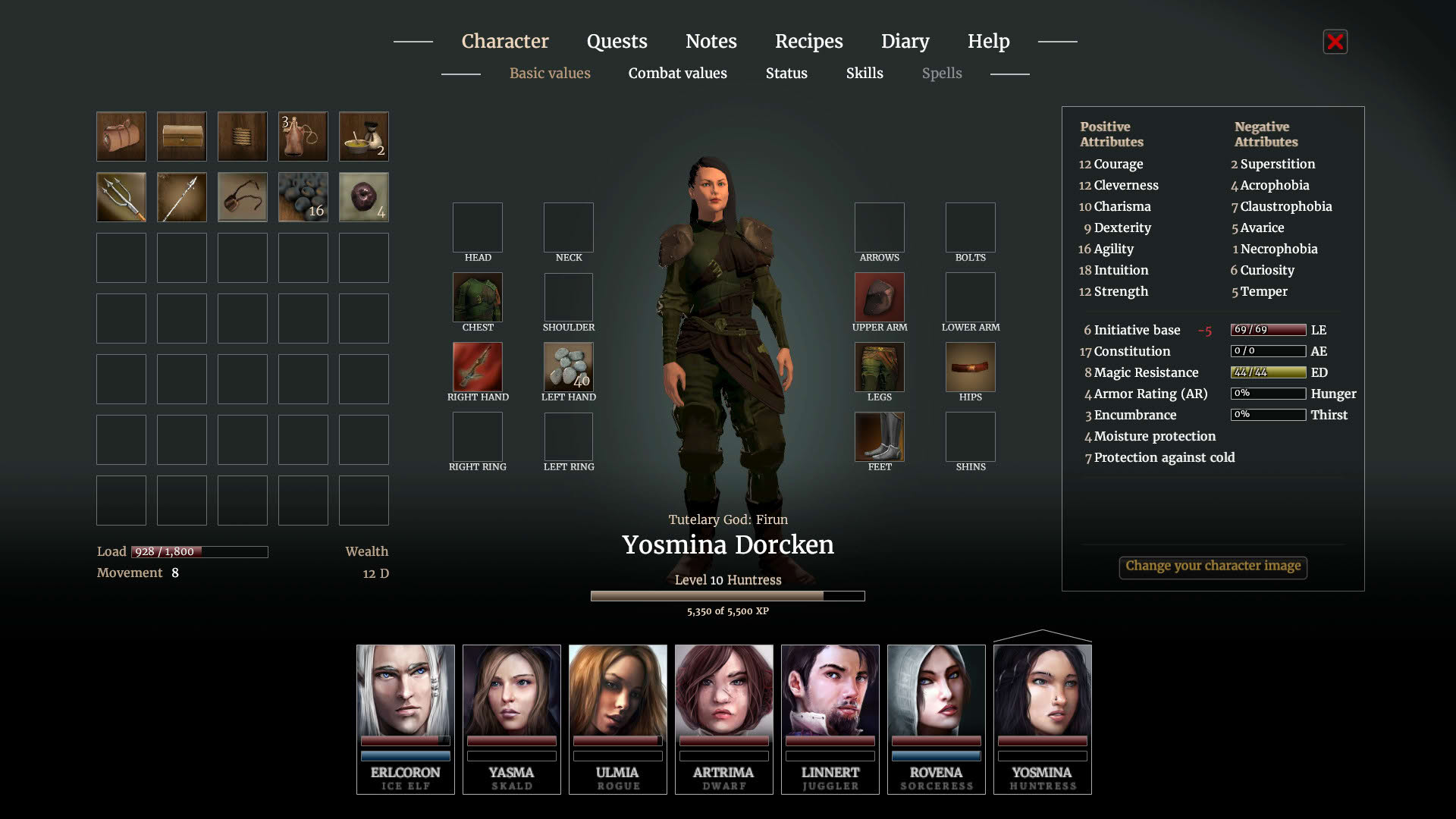 Screenshot for Realms of Arkania: Star Trail