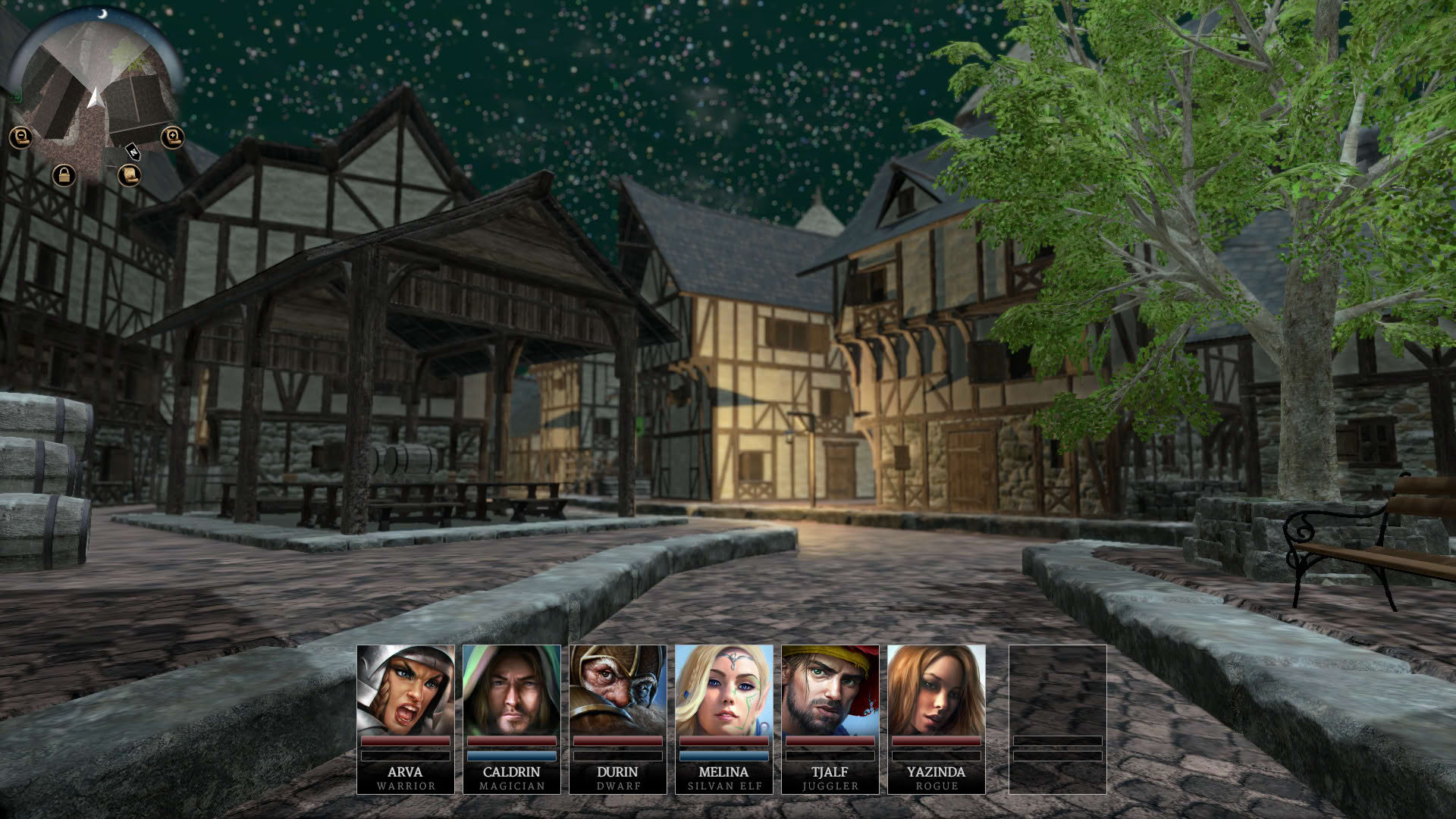 Screenshot for Realms of Arkania: Star Trail