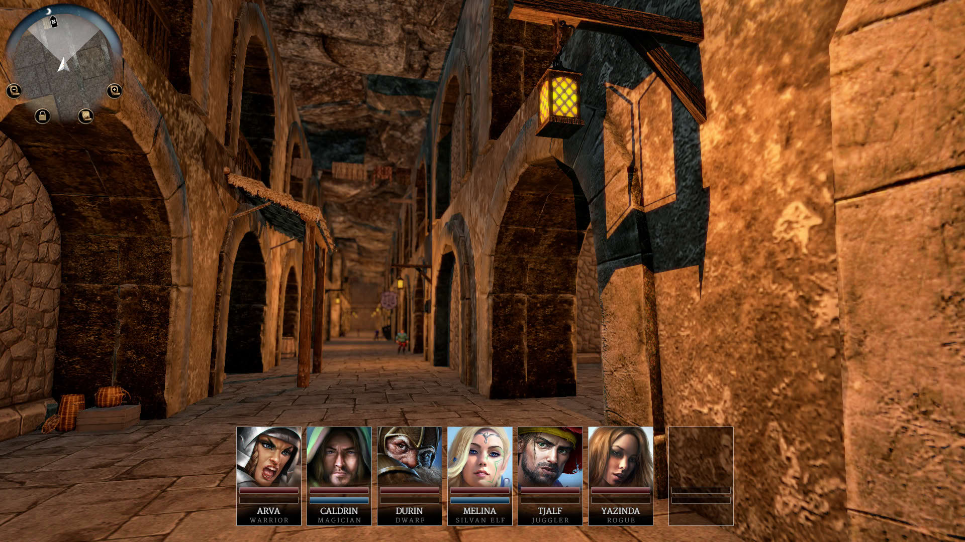 Screenshot for Realms of Arkania: Star Trail