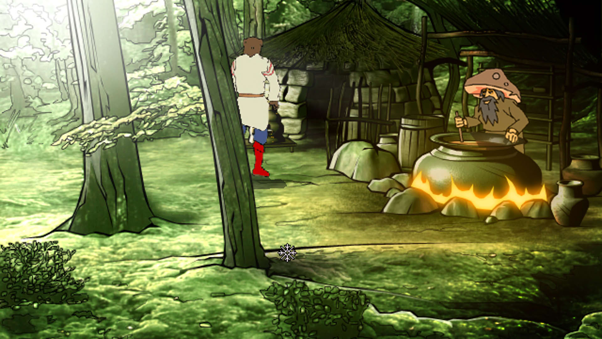 Screenshot for Fairy Tale About Father Frost, Ivan and Nastya