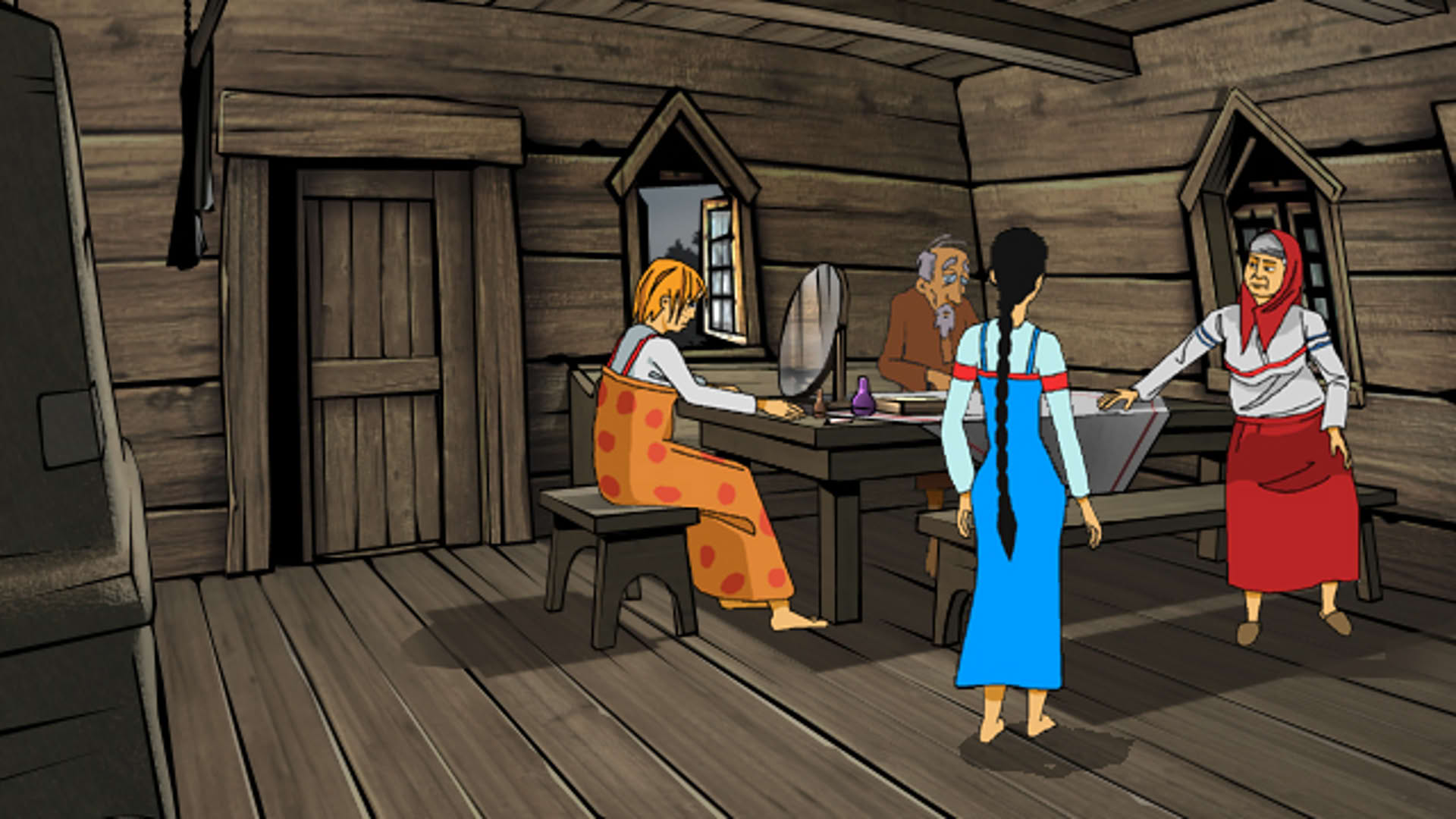 Screenshot for Fairy Tale About Father Frost, Ivan and Nastya