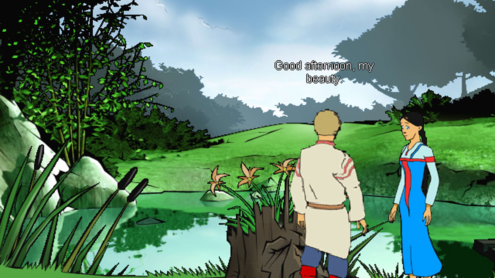 Screenshot for Fairy Tale About Father Frost, Ivan and Nastya