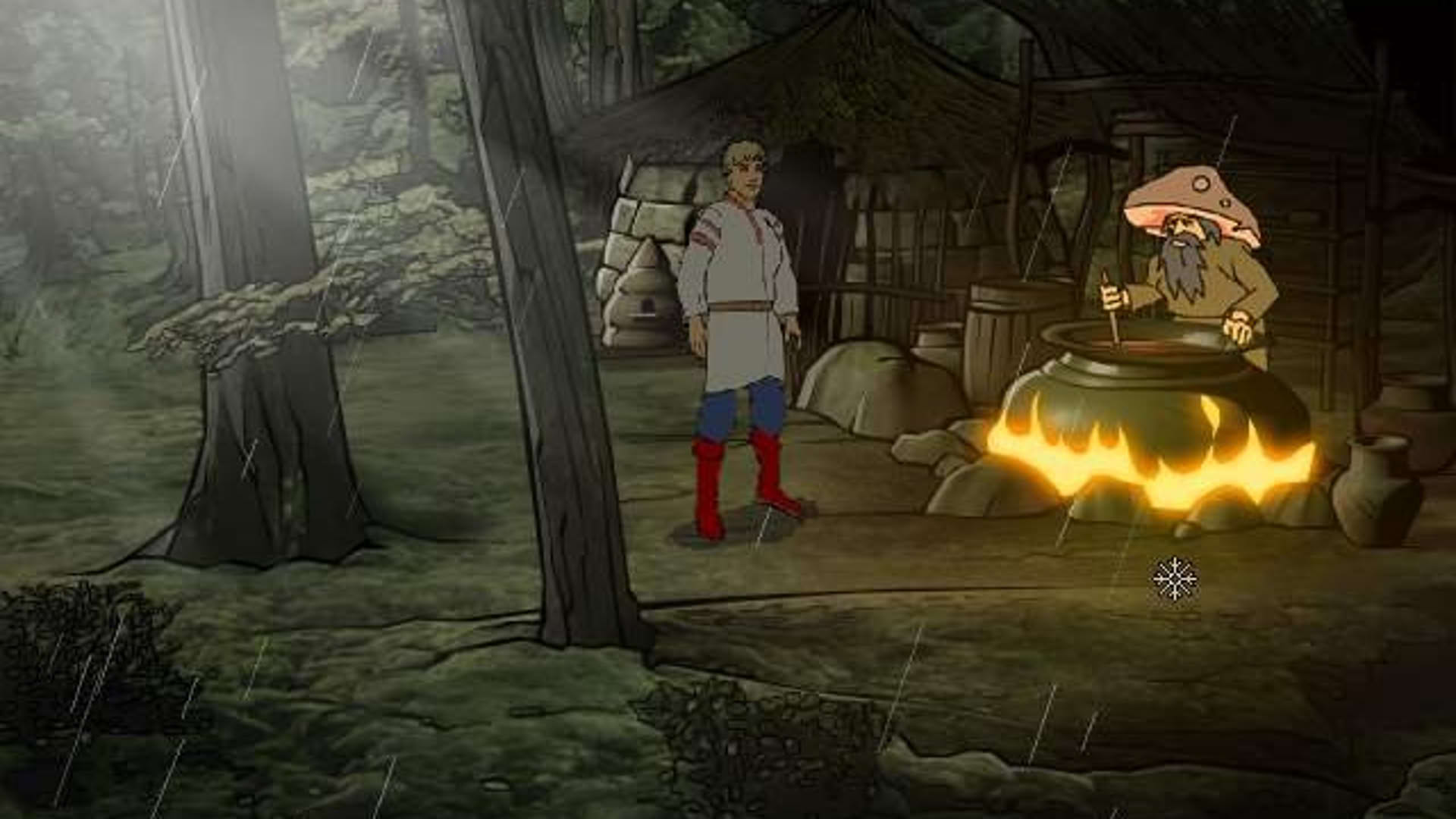 Screenshot for Fairy Tale About Father Frost, Ivan and Nastya
