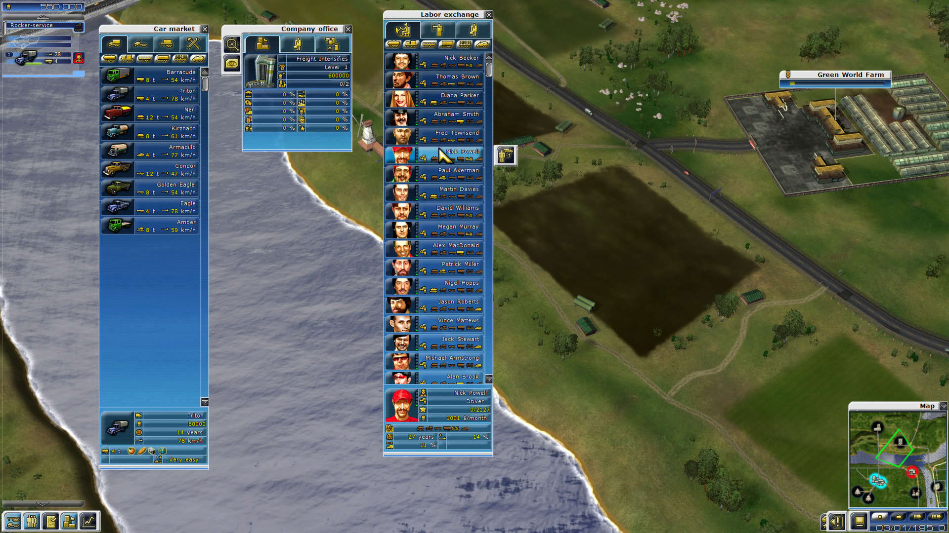 Screenshot for Freight Tycoon Inc.