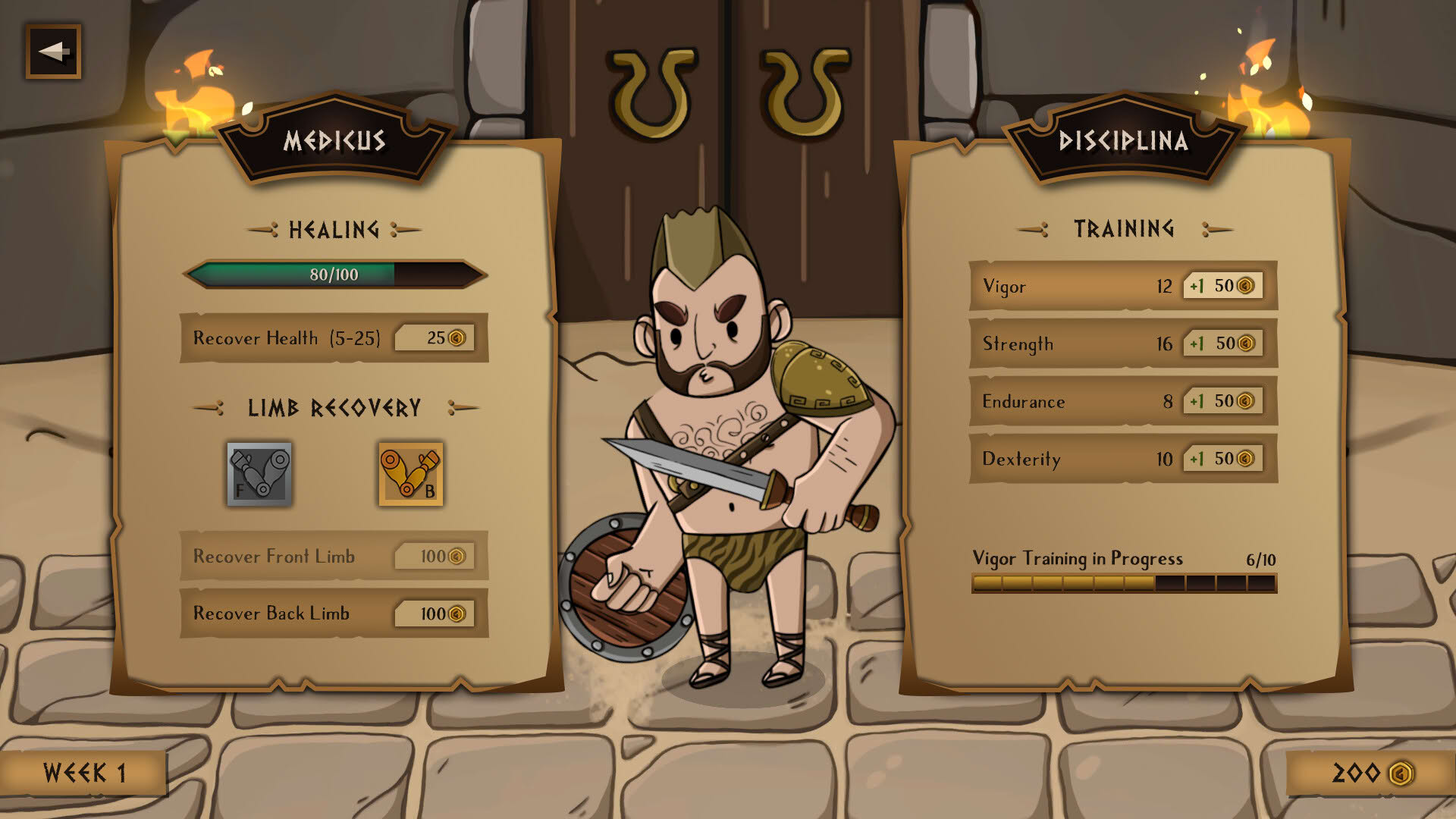 Screenshot for Lanista: Shadows and Dust