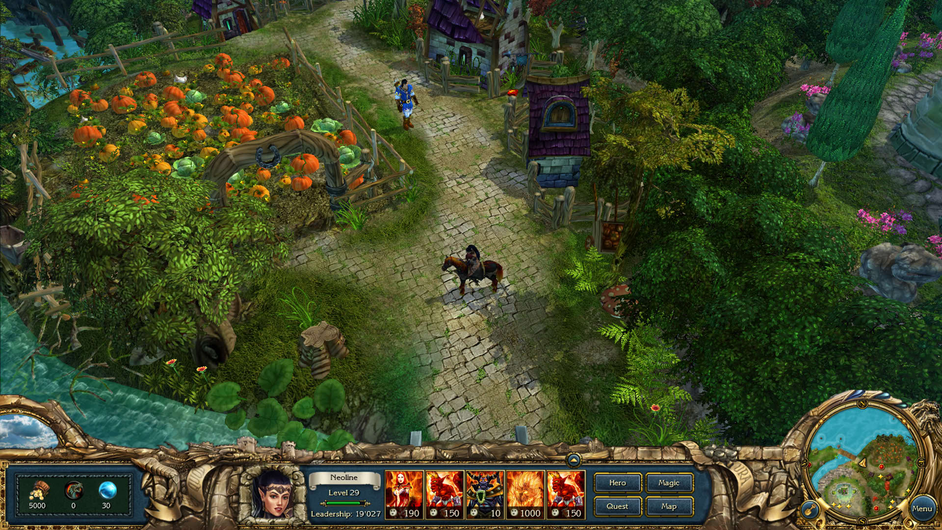 Screenshot for King's Bounty: Dark Side