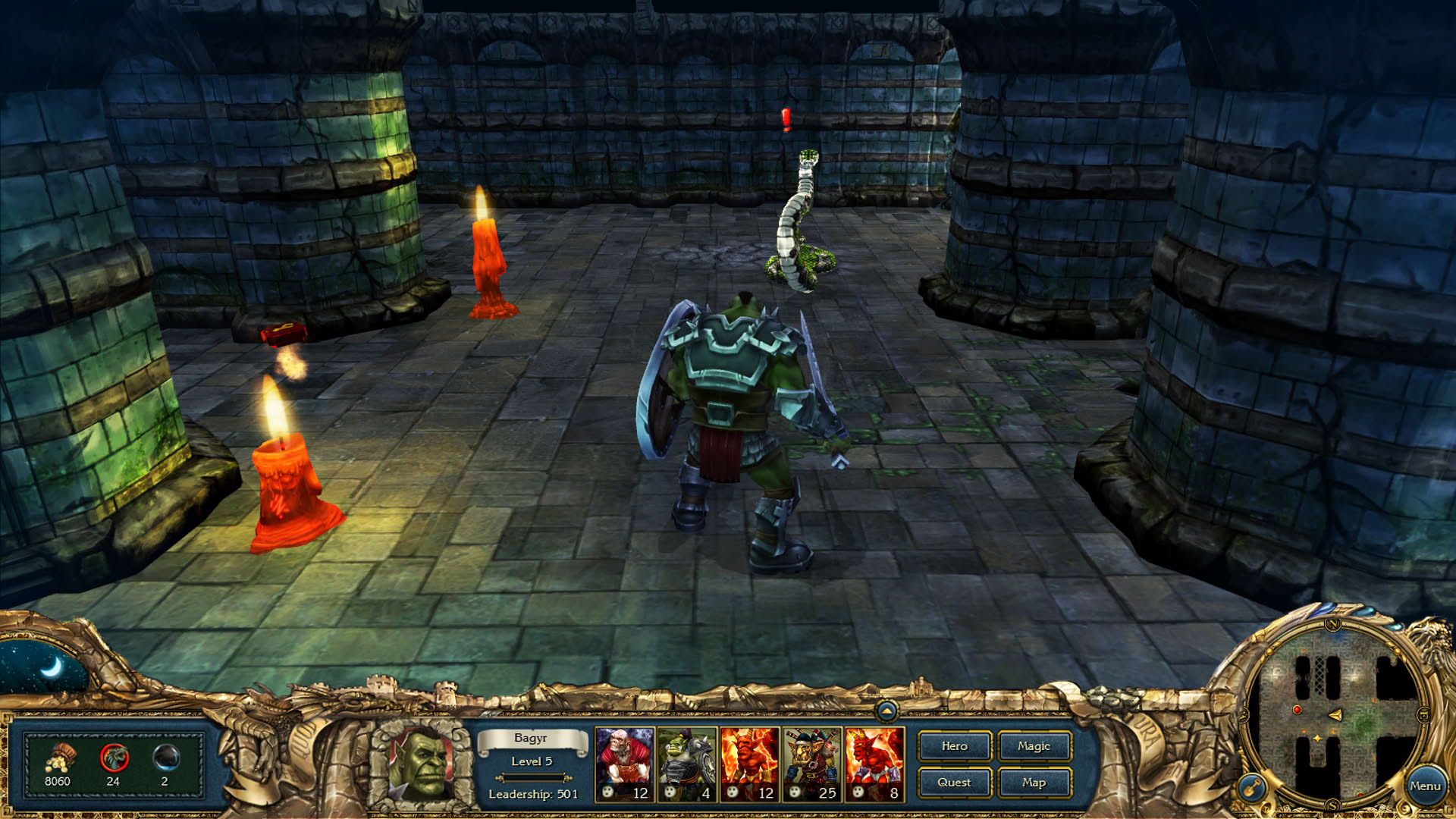 Screenshot for King's Bounty: Dark Side