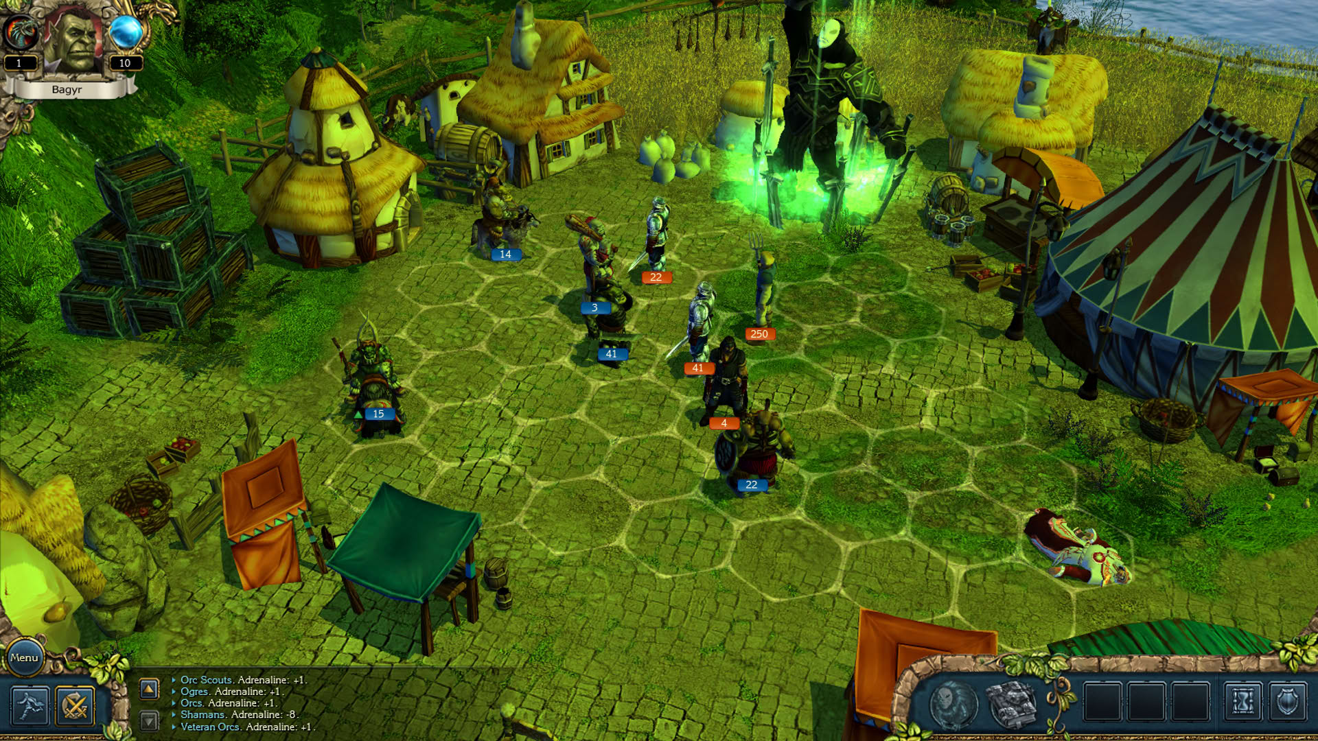 Screenshot for King's Bounty: Dark Side