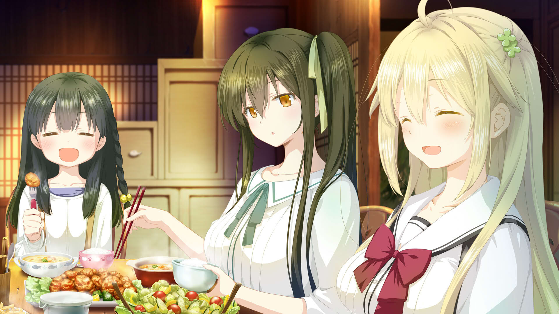 Screenshot for Sakura Moyu: As the Night's, Reincarnation