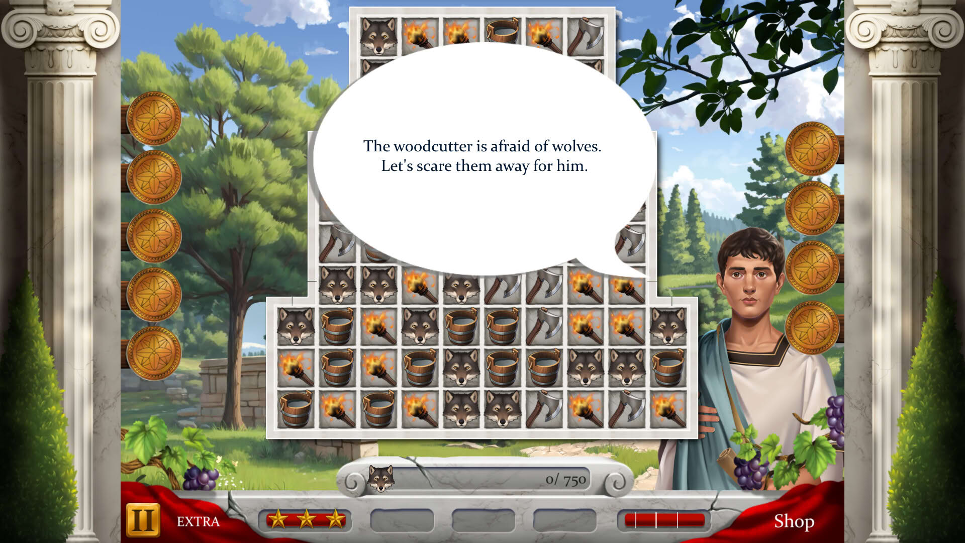 Screenshot for Legend of Rome 2: The Magic Hourglass