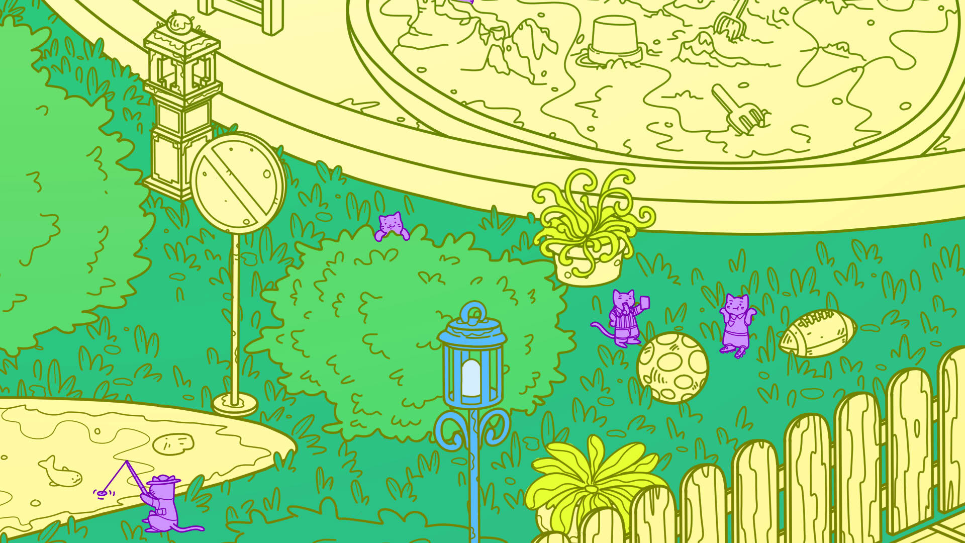 Screenshot for Stray Cats in Cozy Town