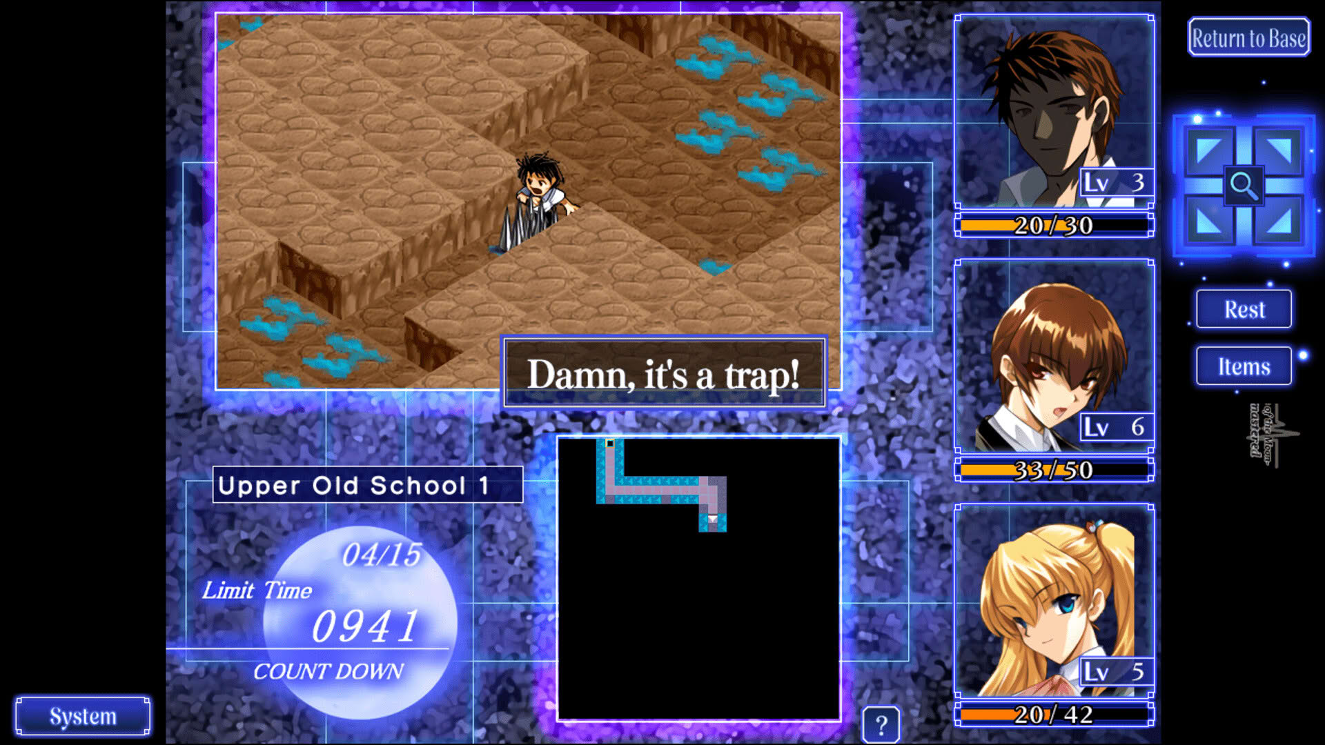 Screenshot for Yoru ga Kuru!: Square of the Moon - Remastered