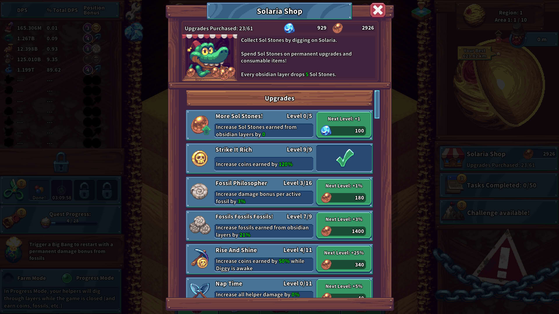 Screenshot for Click Click Dig: Idle Mine