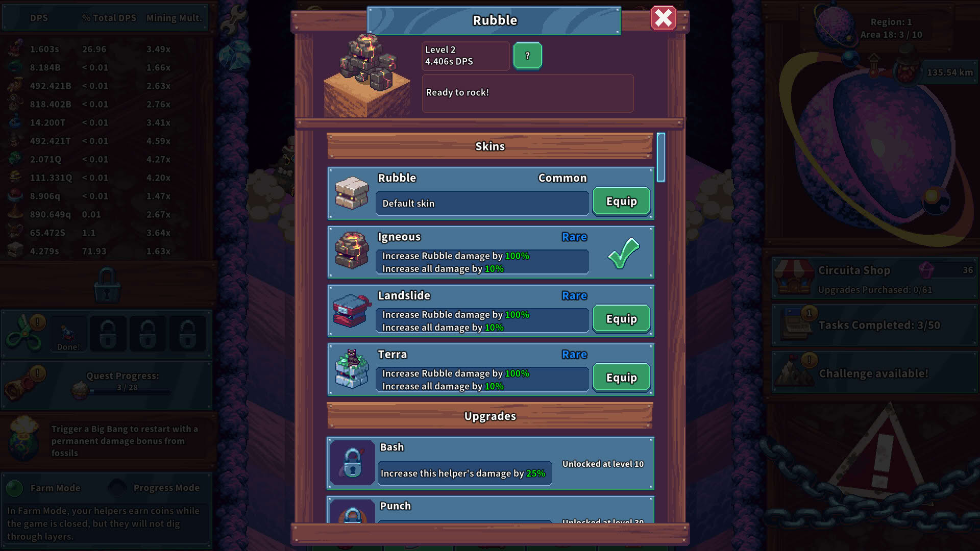 Screenshot for Click Click Dig: Idle Mine