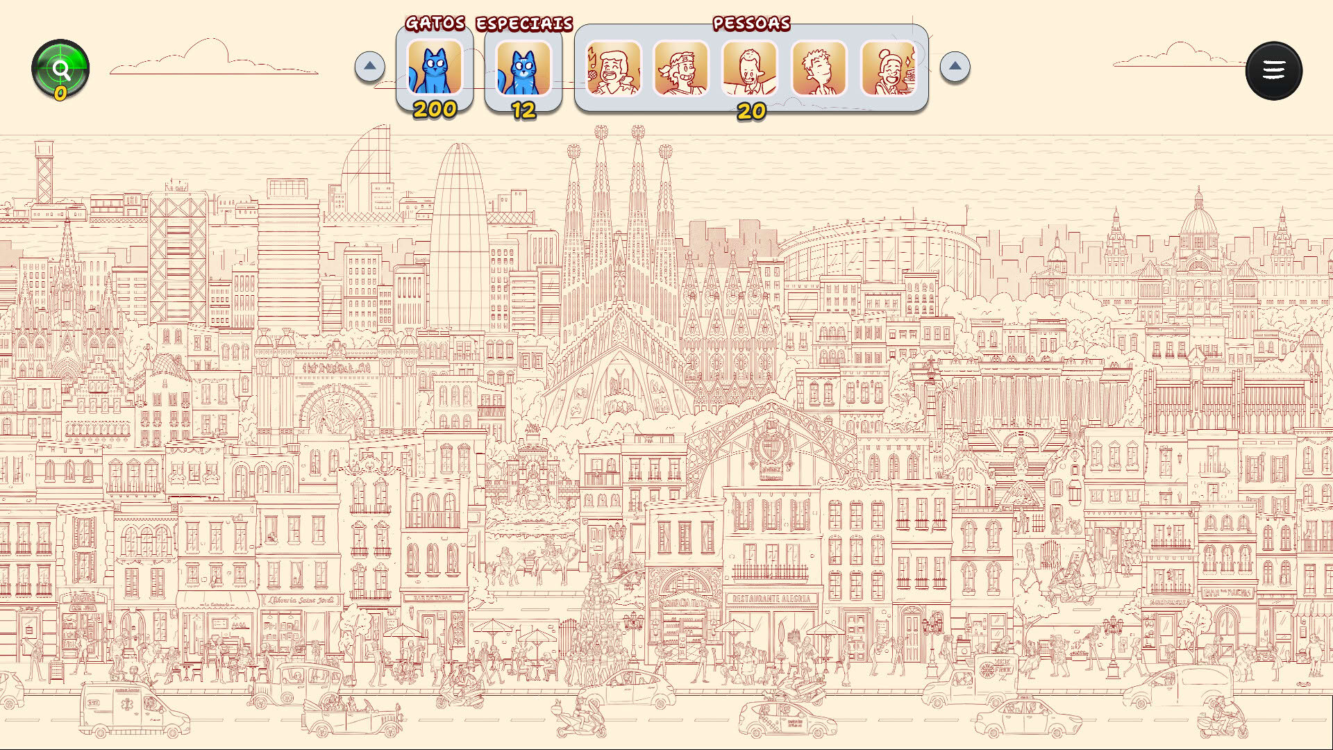 Screenshot for Hidden Cats in Barcelona