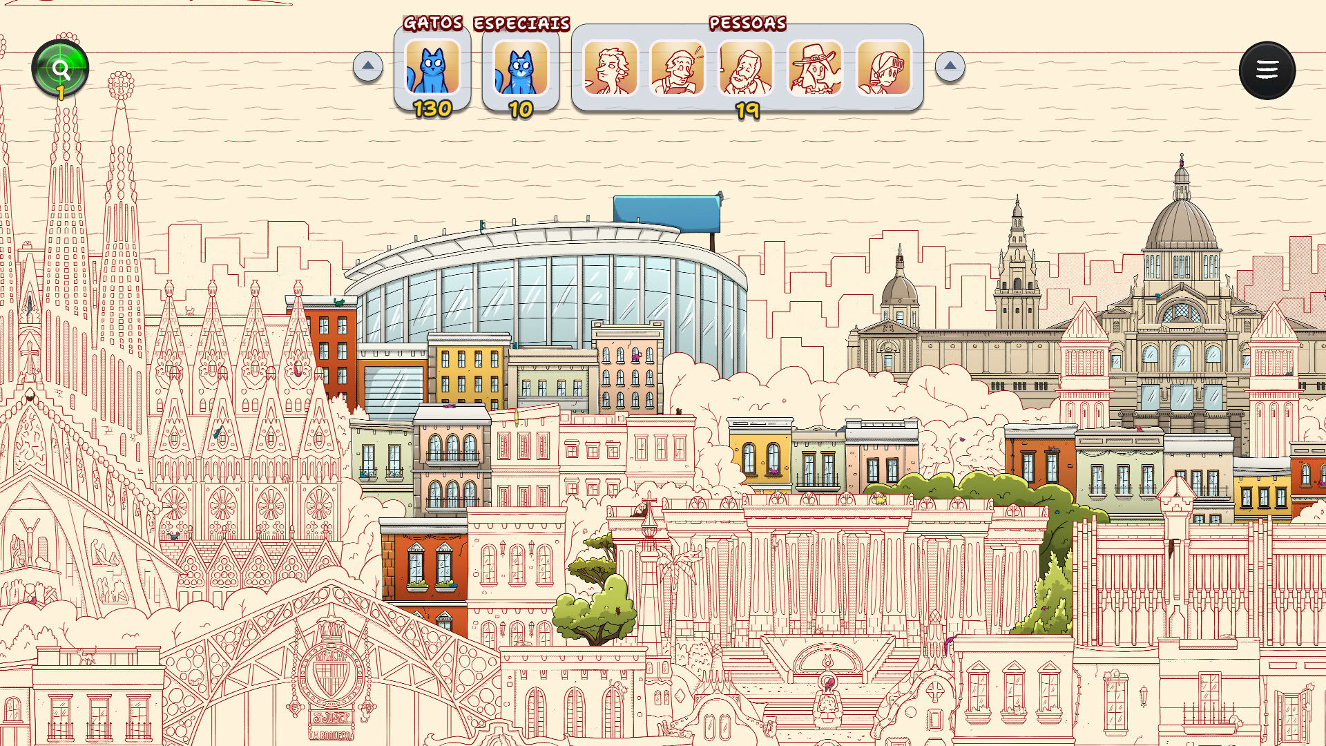 Screenshot for Hidden Cats in Barcelona
