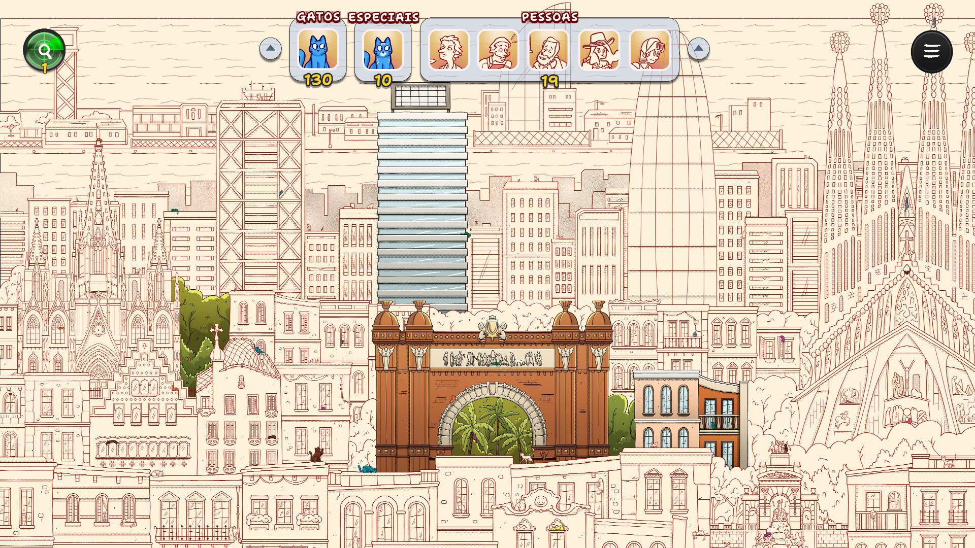 Screenshot for Hidden Cats in Barcelona